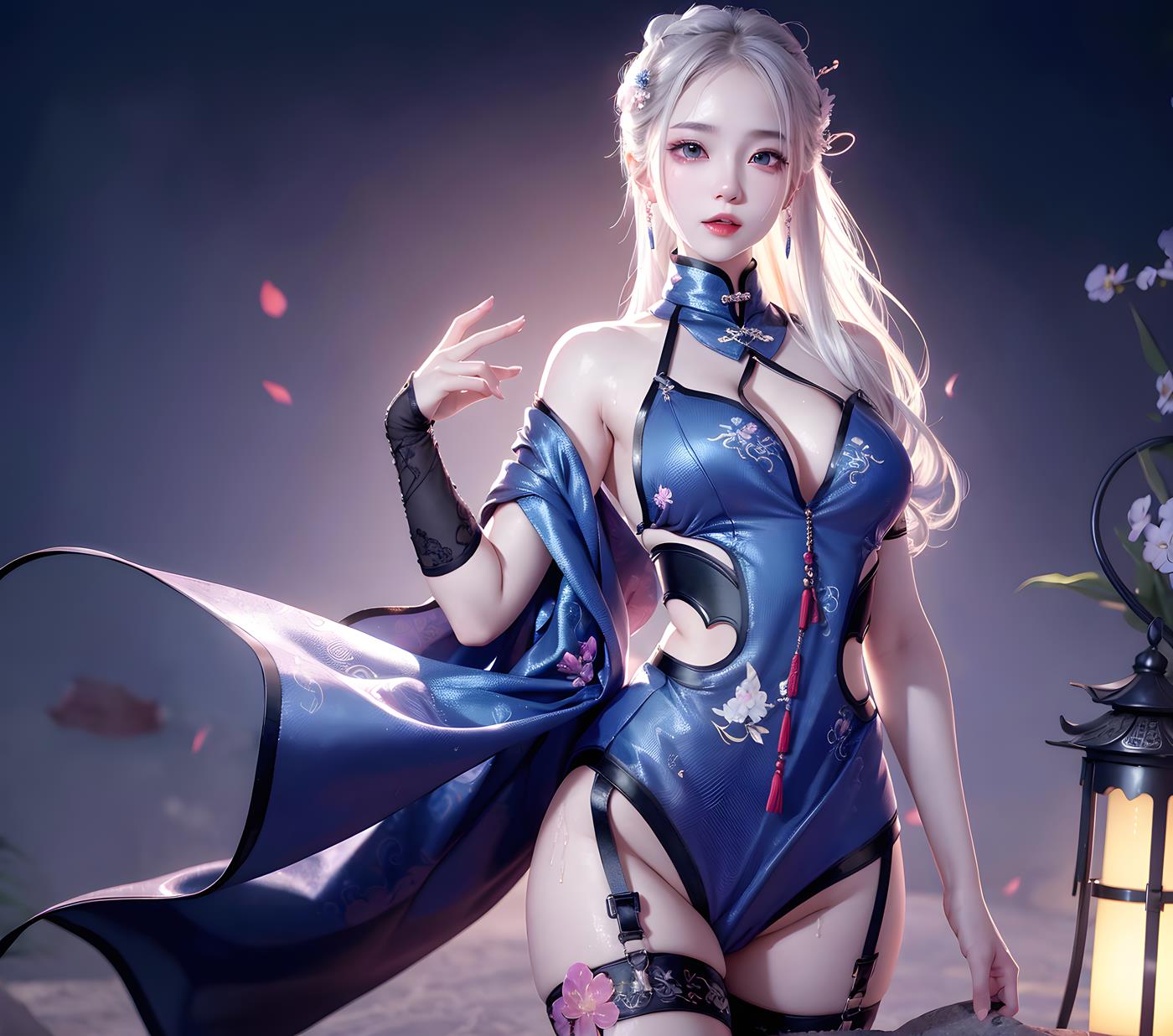 图片[46]-AI绘画 005 高清古风女装图[53P] – 速更版-美库