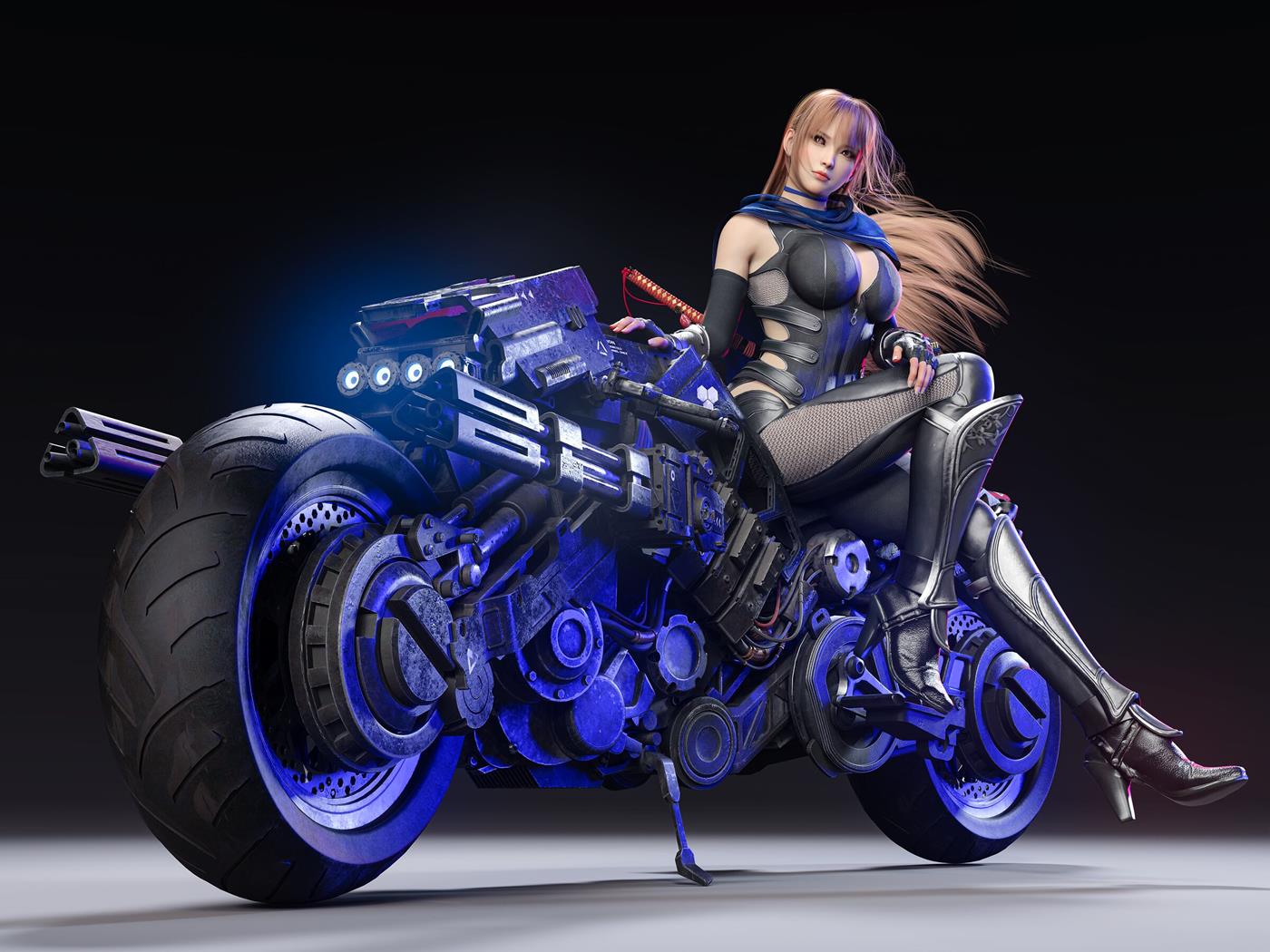 图片[33]-AI绘画 006 究极逼真3D死或生 [54P] – 速更版-美库