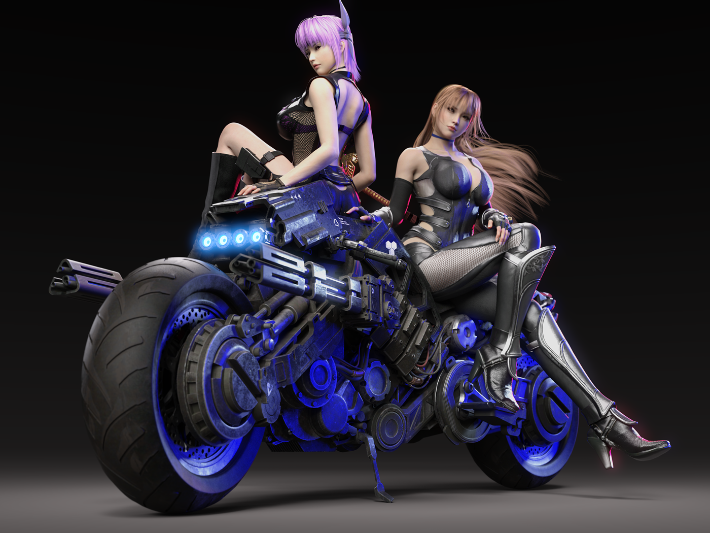 图片[34]-AI绘画 006 究极逼真3D死或生 [54P] – 速更版-美库