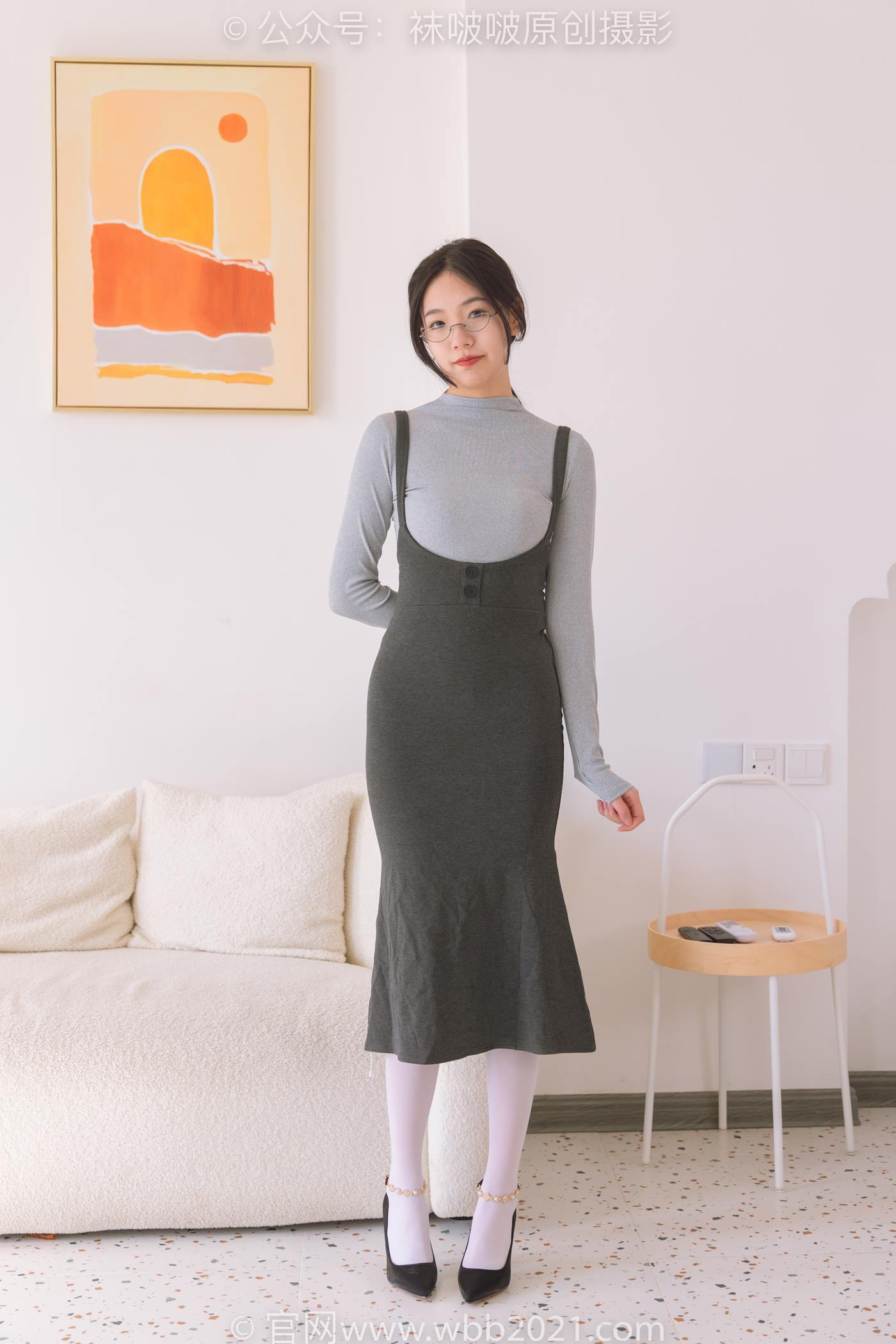 图片[12]-[BoBoSocks袜啵啵]NO.242 小甜豆-高跟鞋、厚白丝[140P] – 速更版-美库