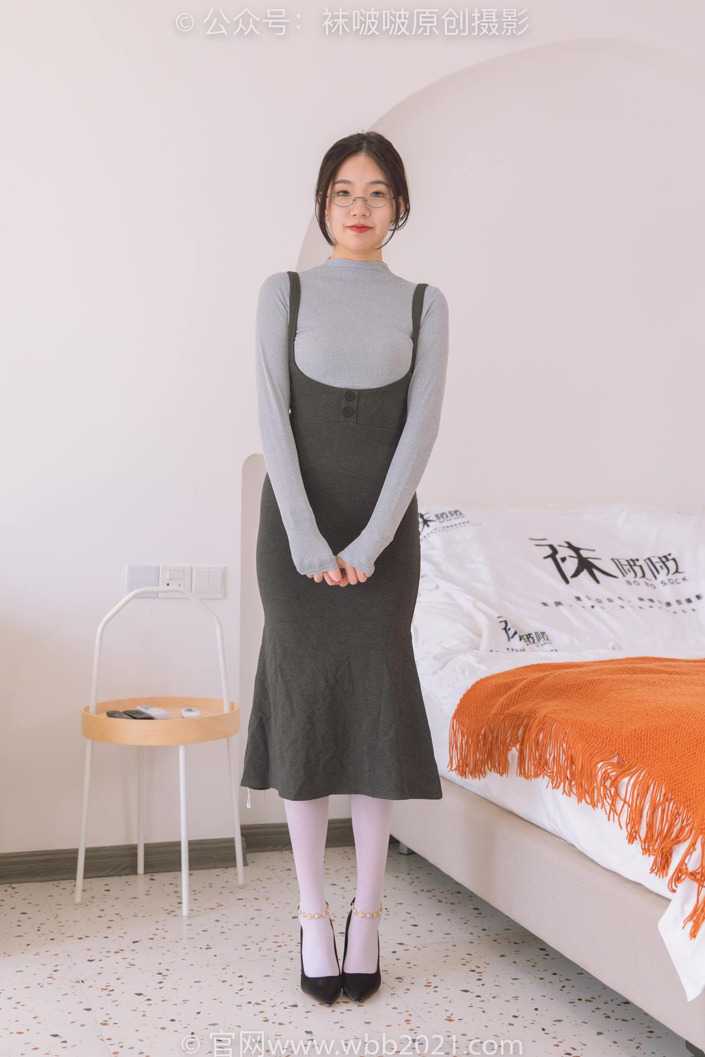 图片[14]-[BoBoSocks袜啵啵]NO.242 小甜豆-高跟鞋、厚白丝[140P] – 速更版-美库