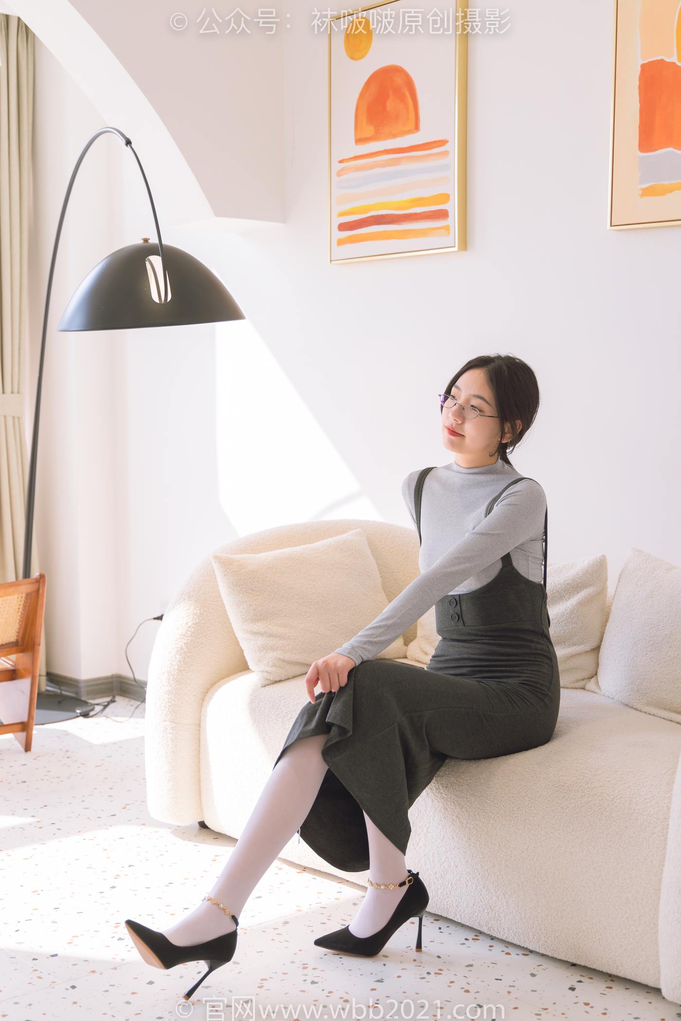 图片[22]-[BoBoSocks袜啵啵]NO.242 小甜豆-高跟鞋、厚白丝[140P] – 速更版-美库