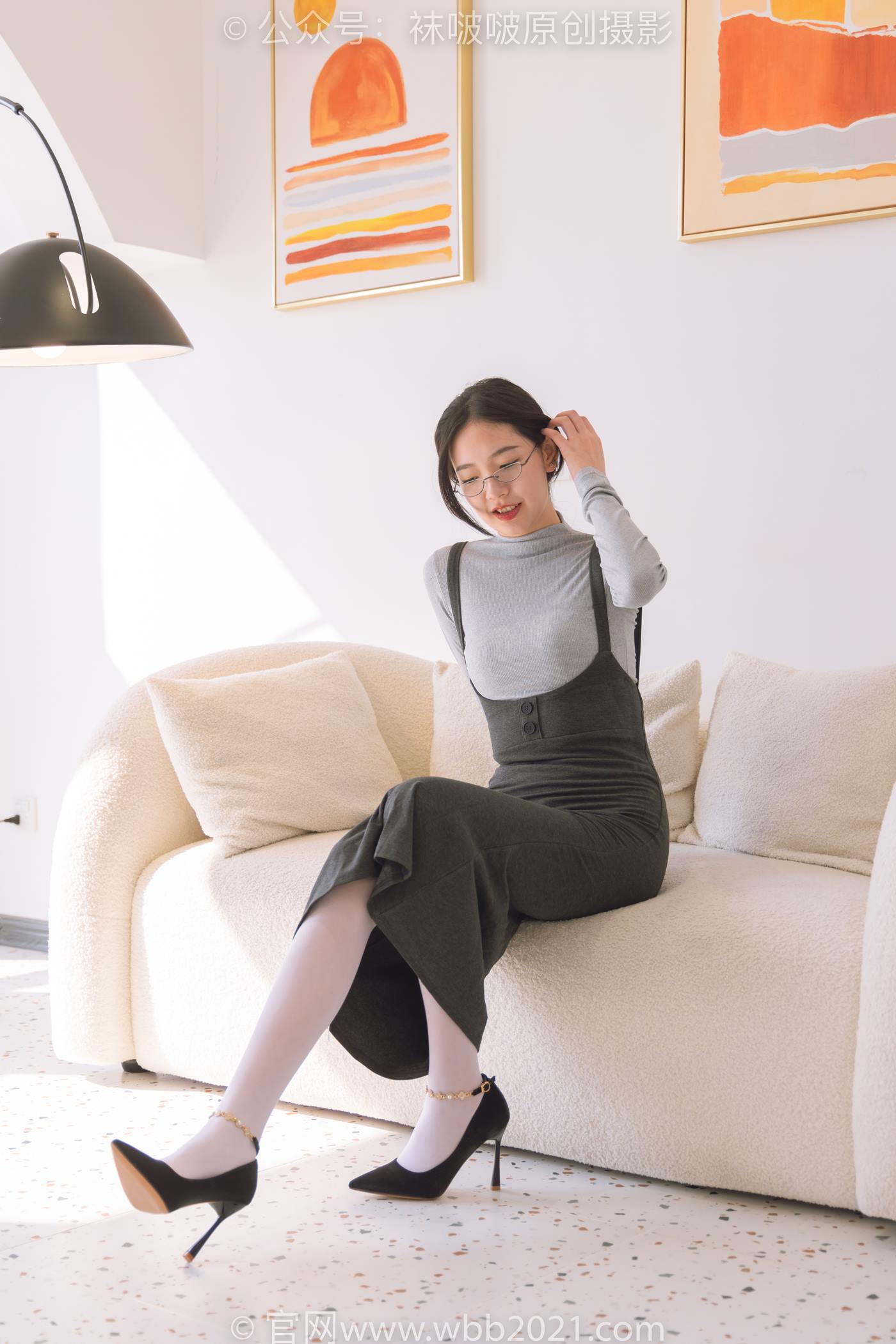 图片[23]-[BoBoSocks袜啵啵]NO.242 小甜豆-高跟鞋、厚白丝[140P] – 速更版-美库