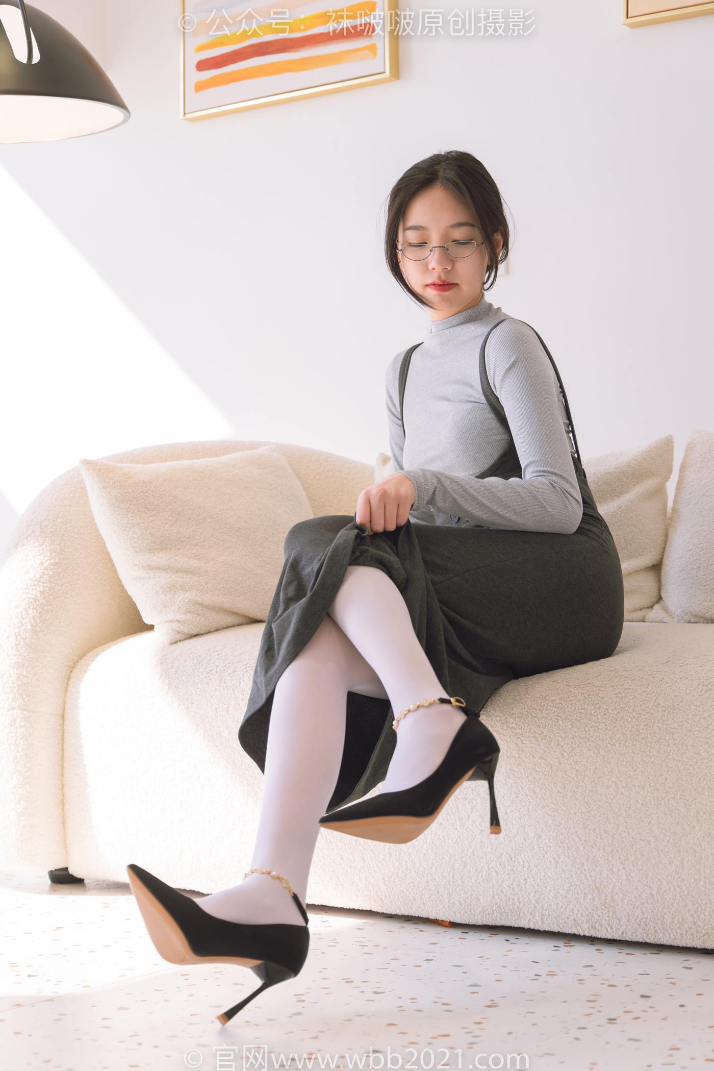 图片[27]-[BoBoSocks袜啵啵]NO.242 小甜豆-高跟鞋、厚白丝[140P] – 速更版-美库