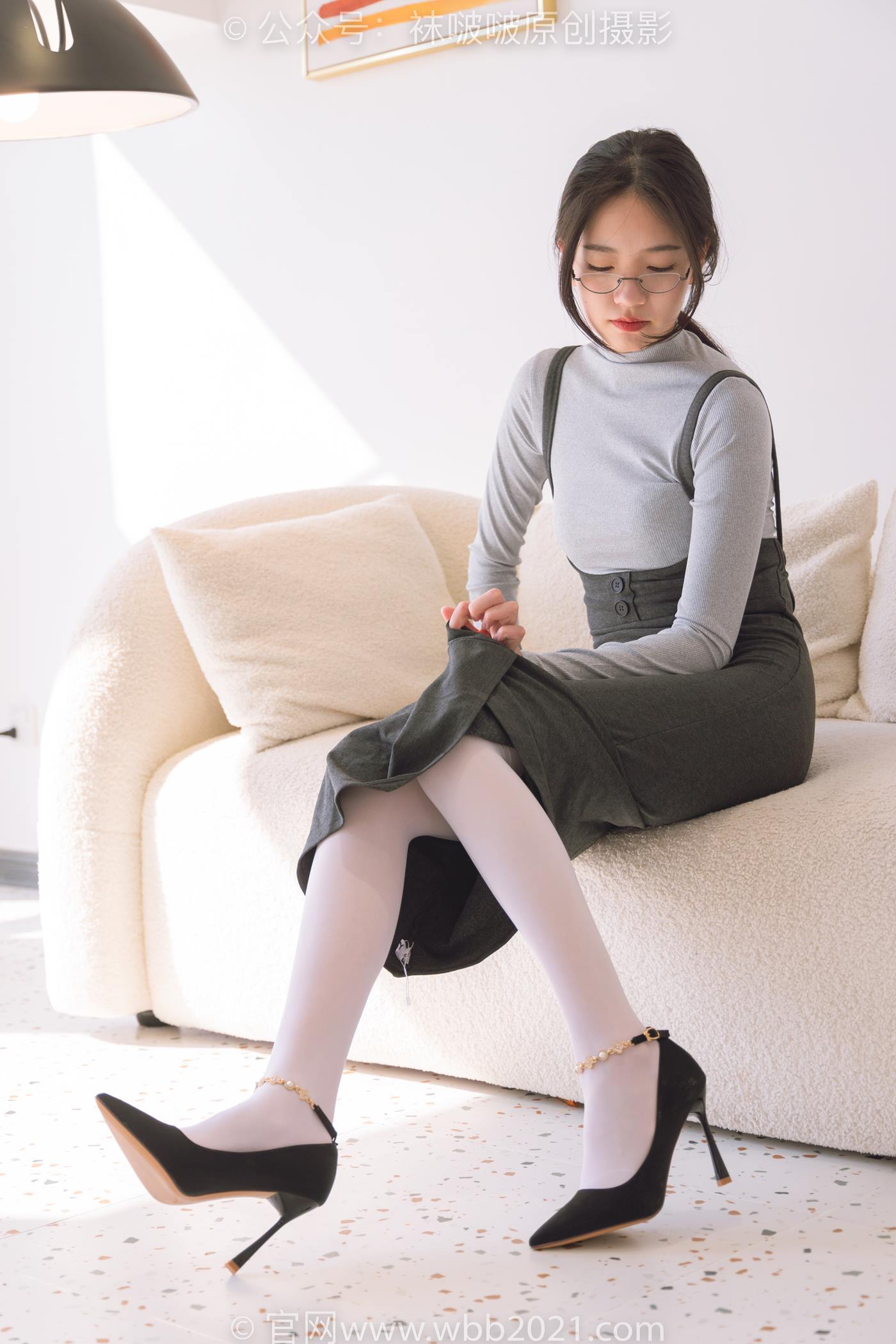 图片[32]-[BoBoSocks袜啵啵]NO.242 小甜豆-高跟鞋、厚白丝[140P] – 速更版-美库