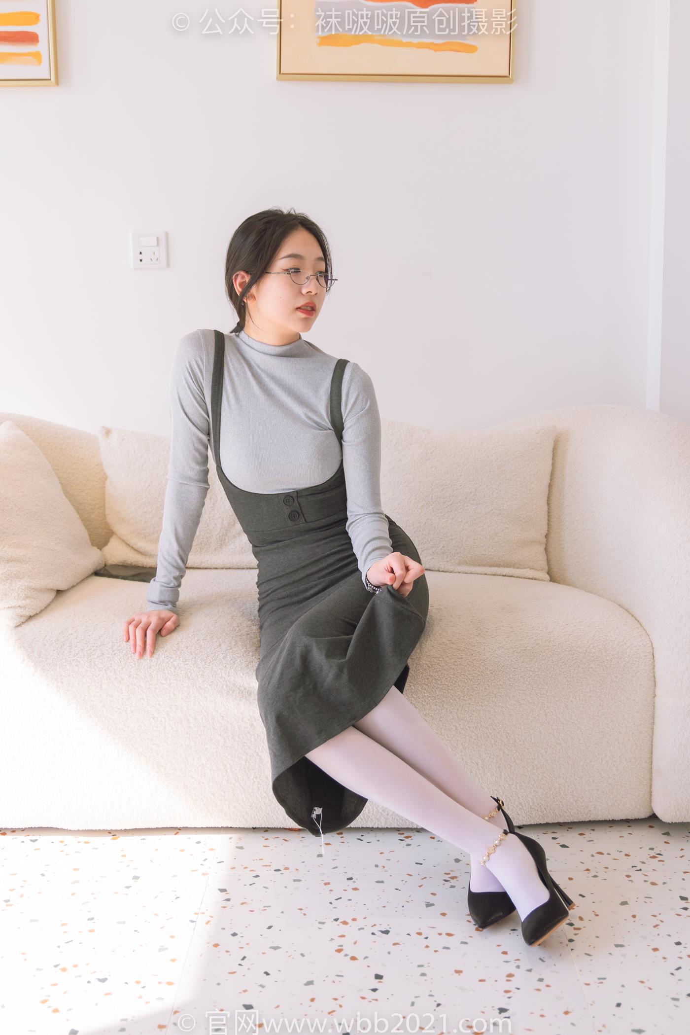 图片[33]-[BoBoSocks袜啵啵]NO.242 小甜豆-高跟鞋、厚白丝[140P] – 速更版-美库