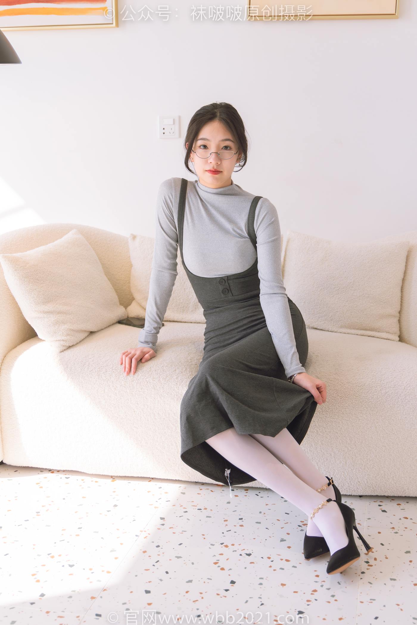 图片[34]-[BoBoSocks袜啵啵]NO.242 小甜豆-高跟鞋、厚白丝[140P] – 速更版-美库