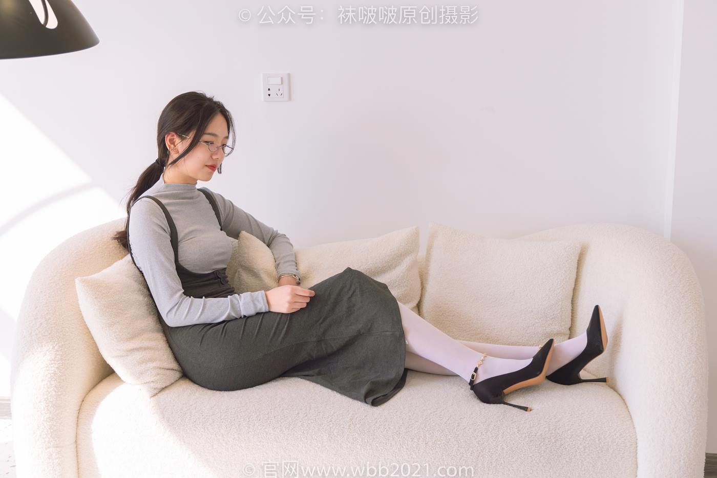 图片[36]-[BoBoSocks袜啵啵]NO.242 小甜豆-高跟鞋、厚白丝[140P] – 速更版-美库