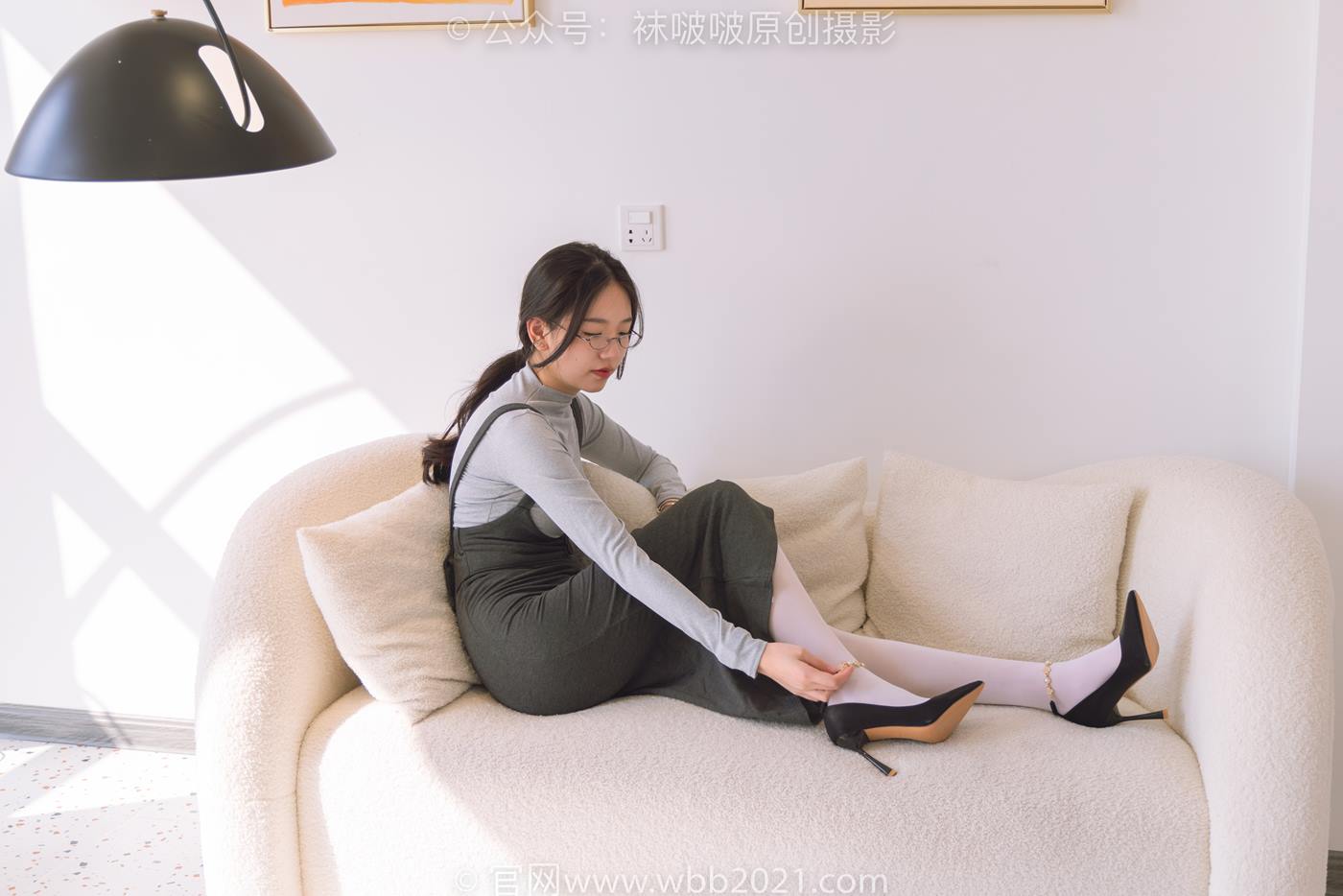 图片[37]-[BoBoSocks袜啵啵]NO.242 小甜豆-高跟鞋、厚白丝[140P] – 速更版-美库