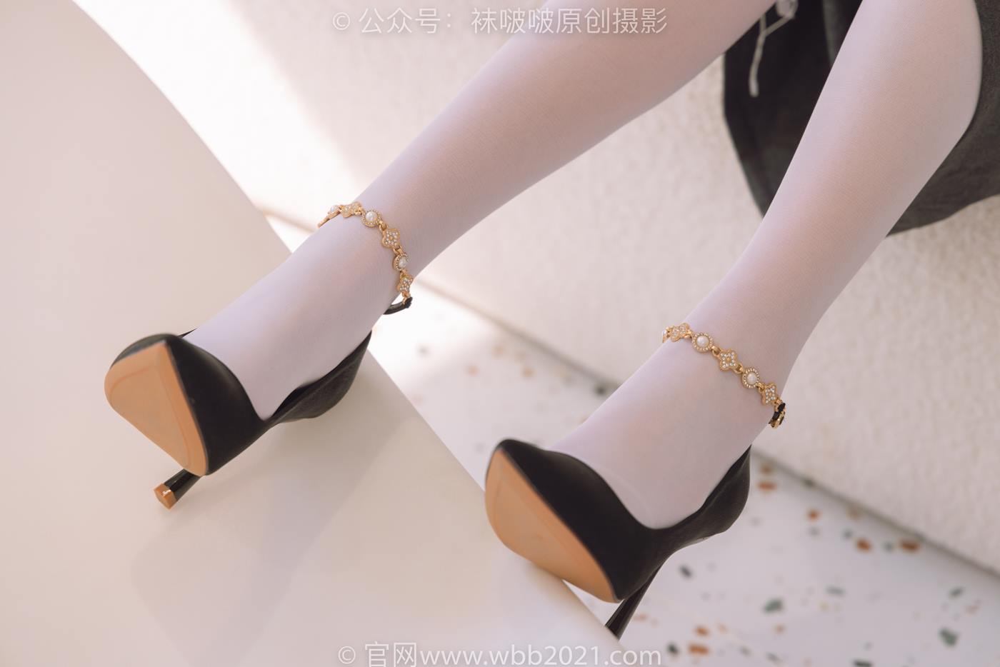 图片[53]-[BoBoSocks袜啵啵]NO.242 小甜豆-高跟鞋、厚白丝[140P] – 速更版-美库