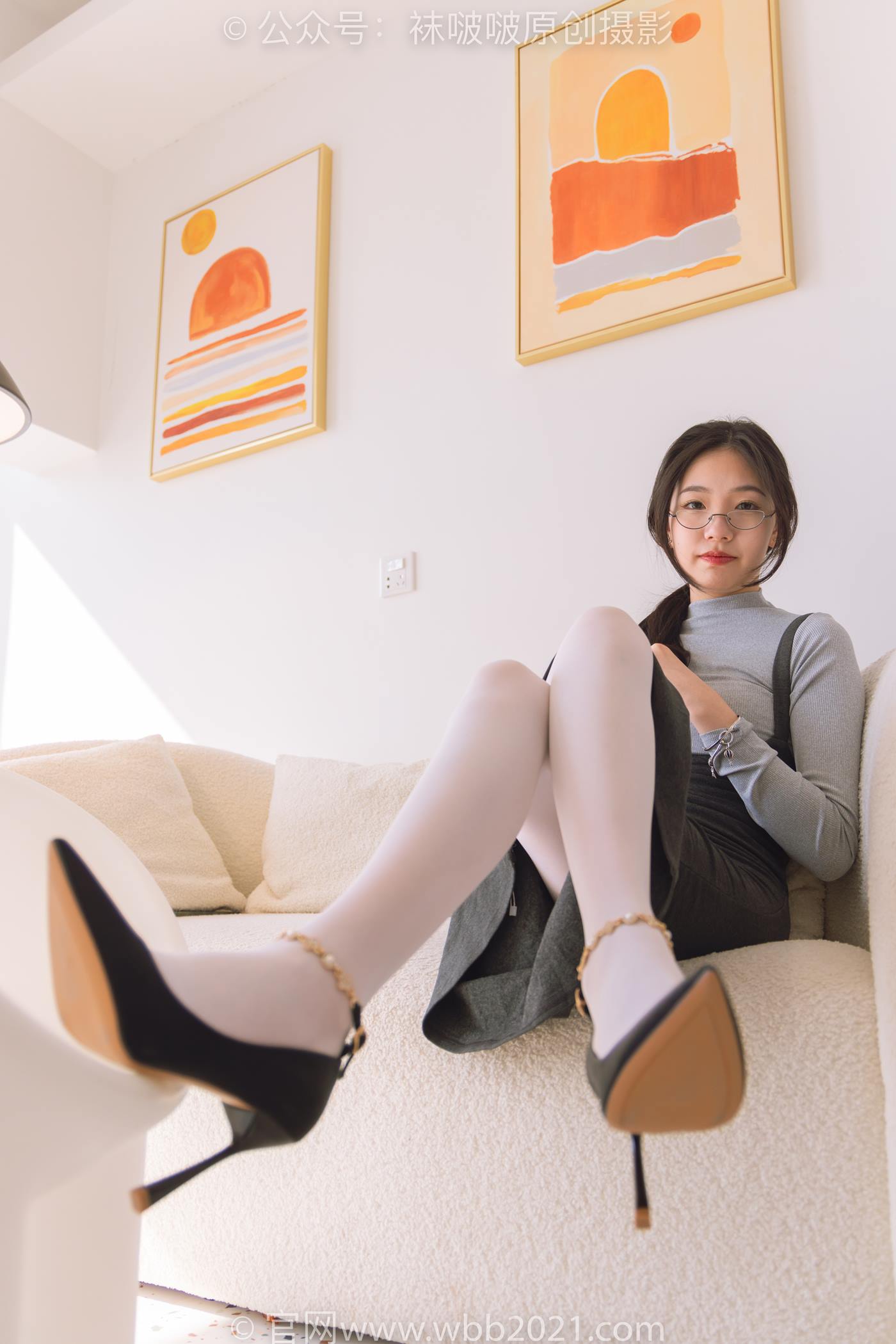 图片[62]-[BoBoSocks袜啵啵]NO.242 小甜豆-高跟鞋、厚白丝[140P] – 速更版-美库