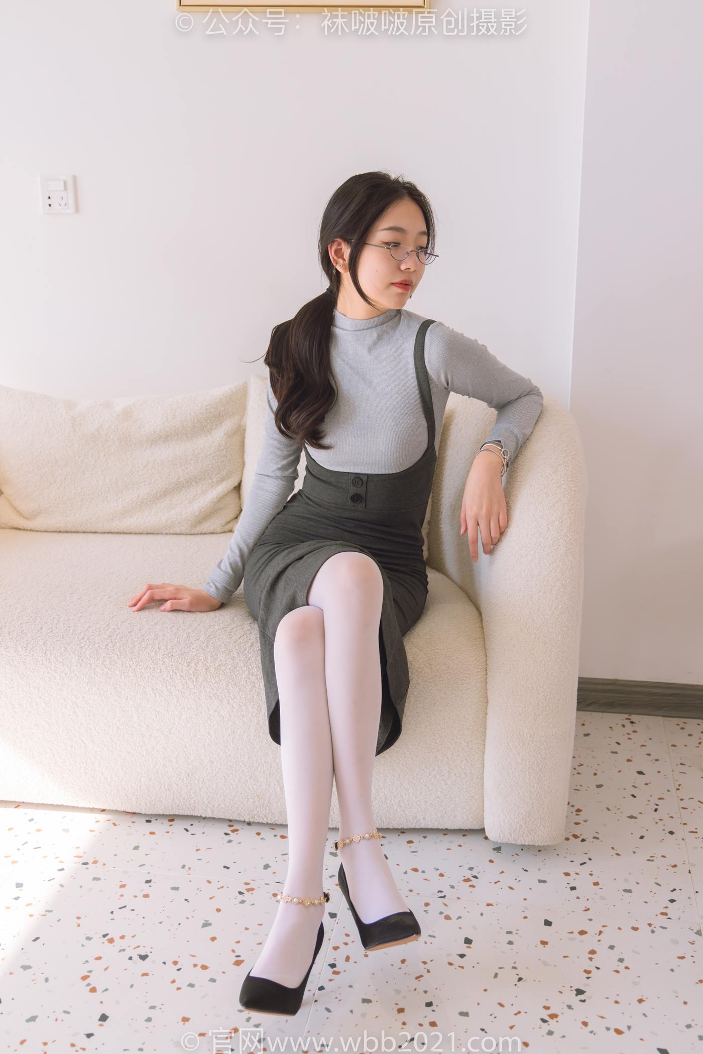 图片[67]-[BoBoSocks袜啵啵]NO.242 小甜豆-高跟鞋、厚白丝[140P] – 速更版-美库