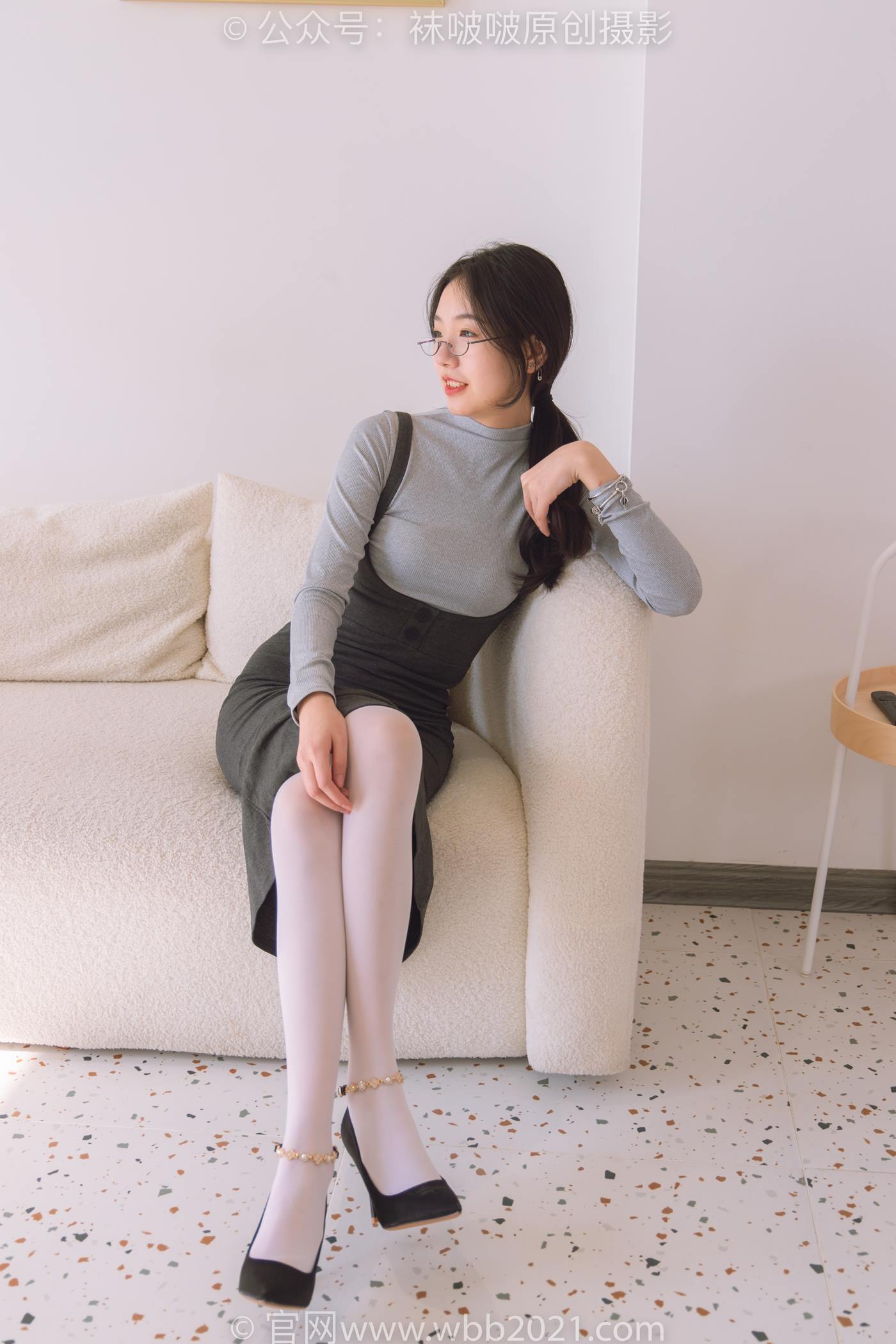 图片[68]-[BoBoSocks袜啵啵]NO.242 小甜豆-高跟鞋、厚白丝[140P] – 速更版-美库