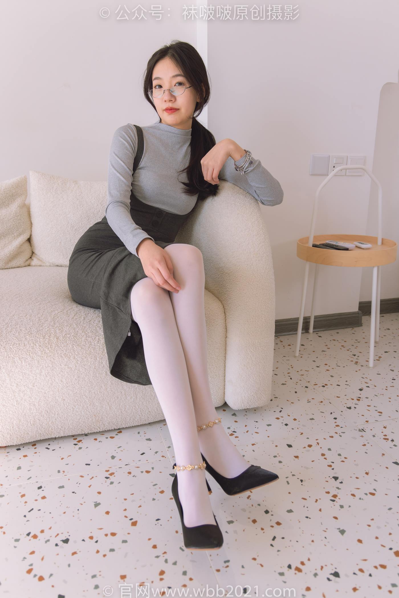 图片[70]-[BoBoSocks袜啵啵]NO.242 小甜豆-高跟鞋、厚白丝[140P] – 速更版-美库