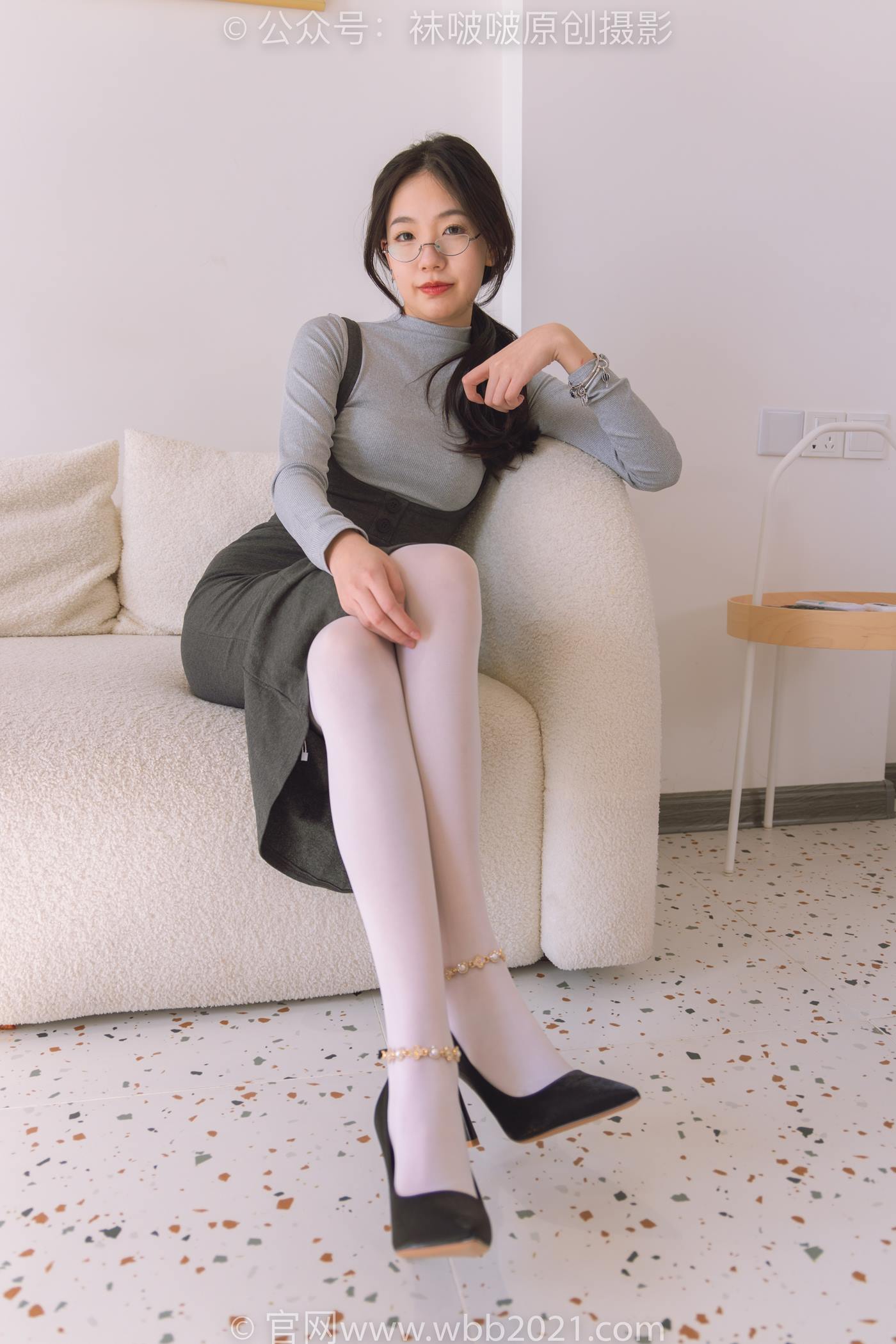 图片[71]-[BoBoSocks袜啵啵]NO.242 小甜豆-高跟鞋、厚白丝[140P] – 速更版-美库