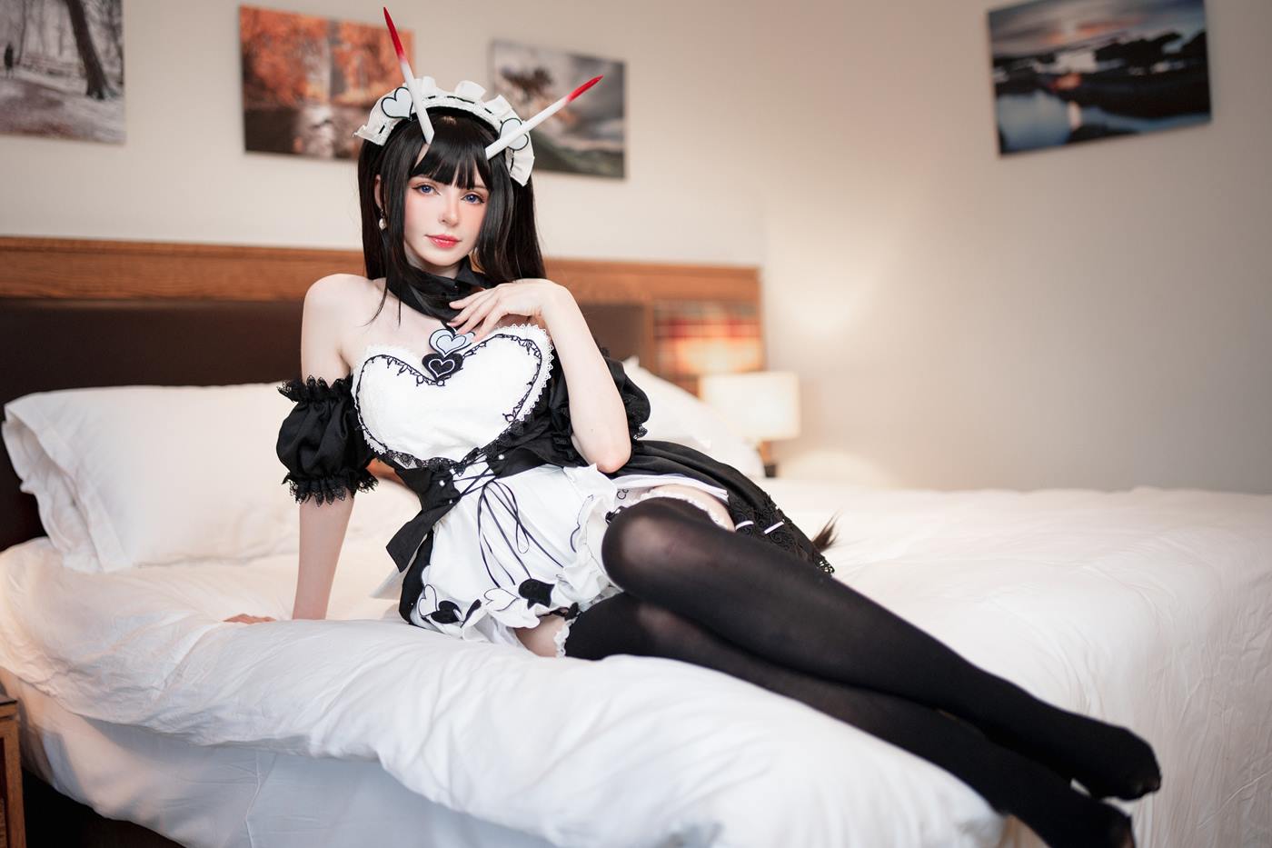 图片[10]-Peach milky – Noshiro 黑色丝袜[34P] – 速更版-美库