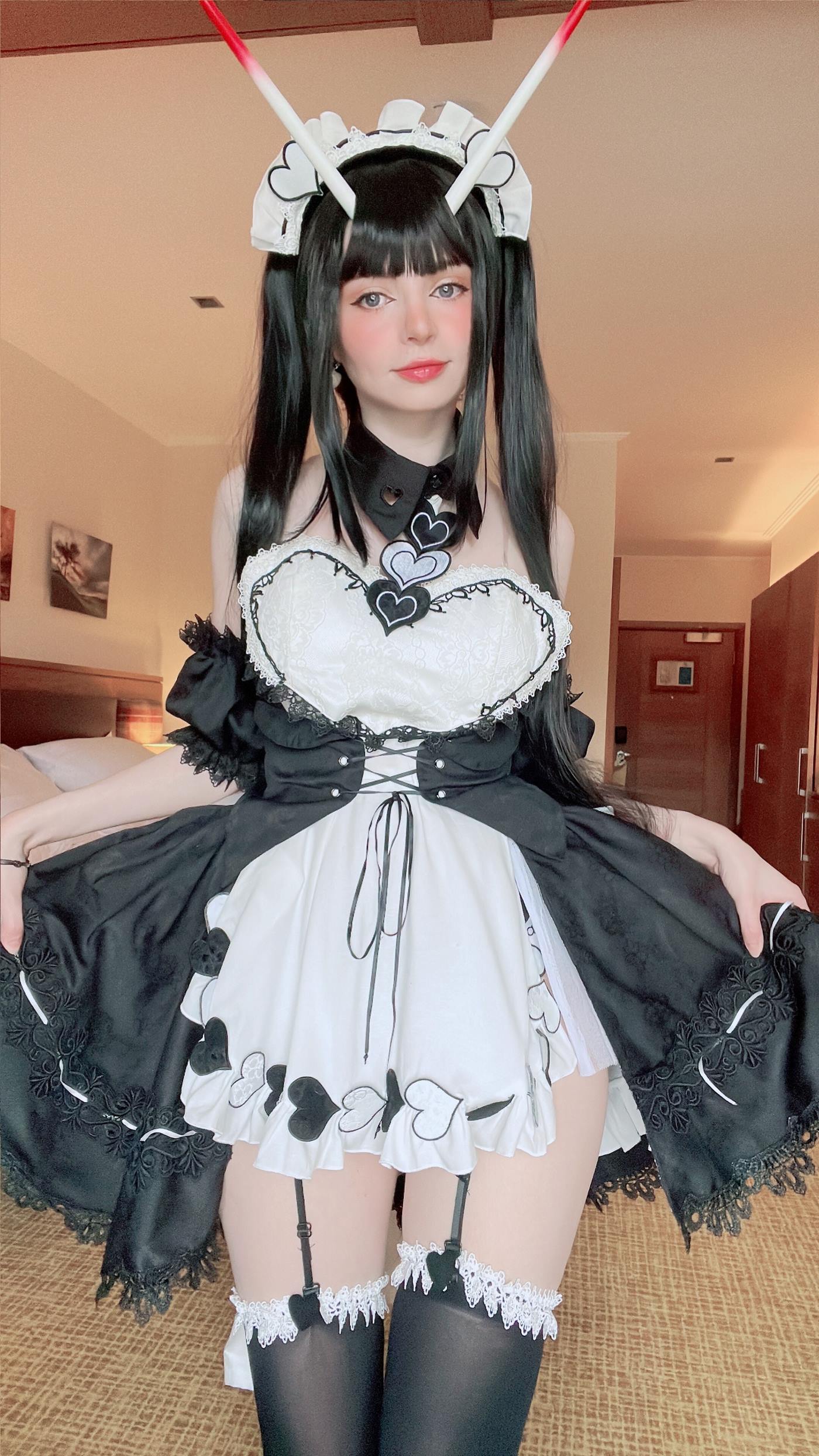 图片[23]-Peach milky – Noshiro 黑色丝袜[34P] – 速更版-美库