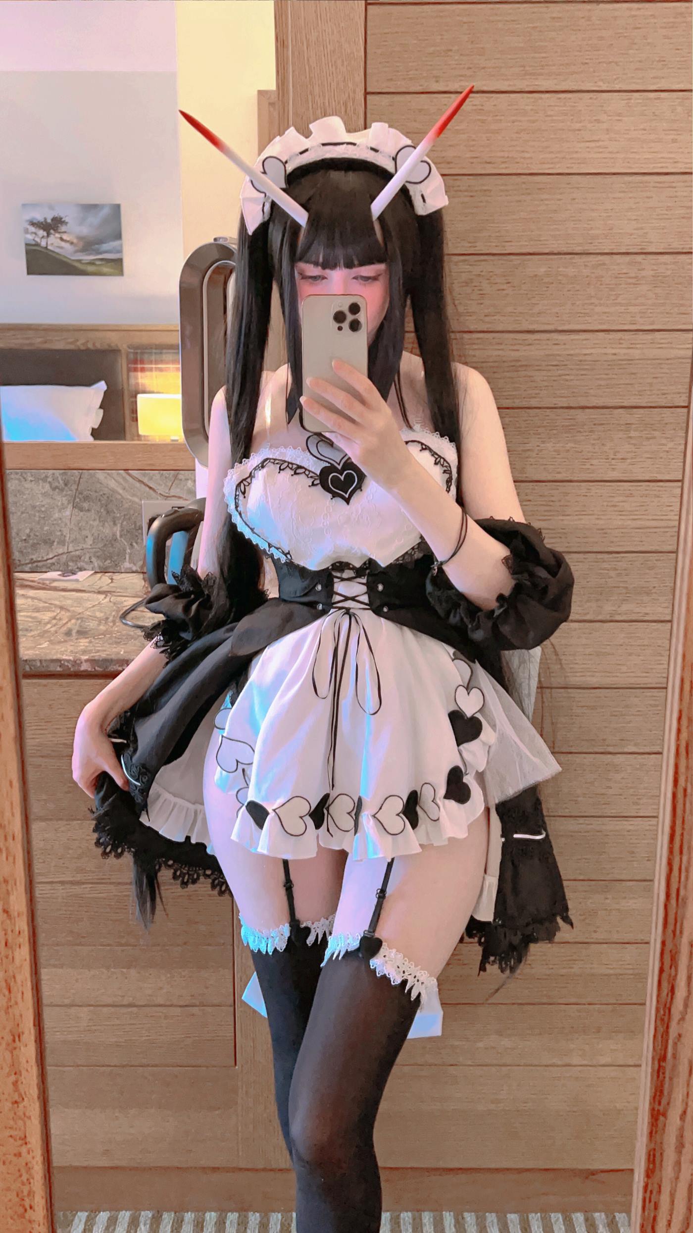 图片[35]-Peach milky – Noshiro 黑色丝袜[34P] – 速更版-美库