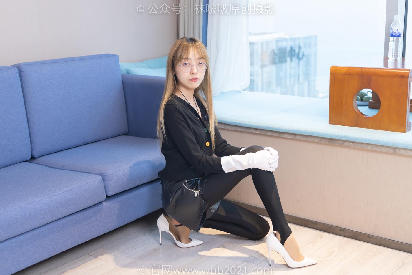 图片[33]-[BoBoSocks袜啵啵]NO.243 稚予-两双高跟鞋、肉丝、踩脚裤[100P] – 速更版-美库