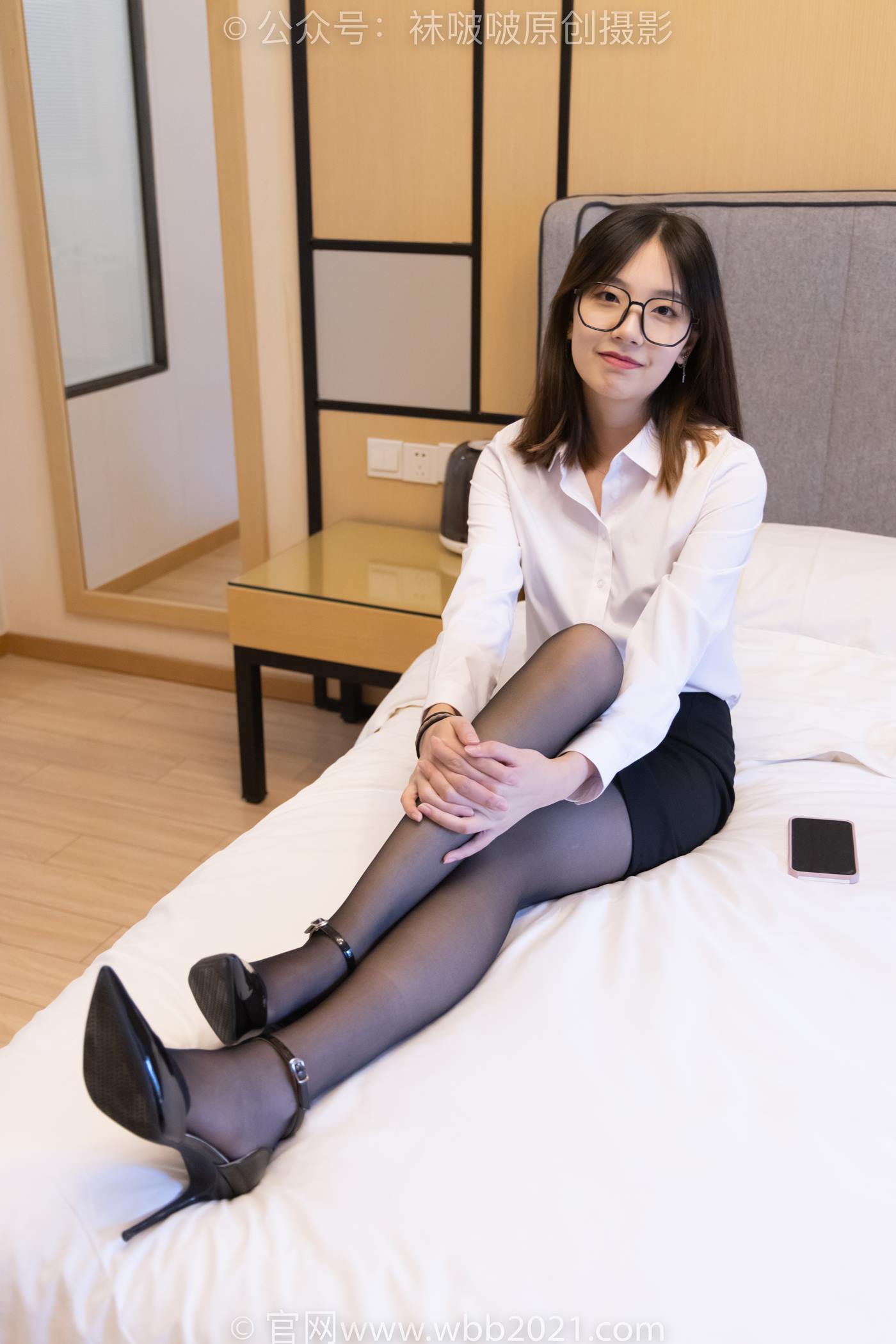 图片[21]-[BoBoSocks袜啵啵]NO.244 小甜豆-高跟鞋、黑丝、ol制服[101P] – 速更版-美库