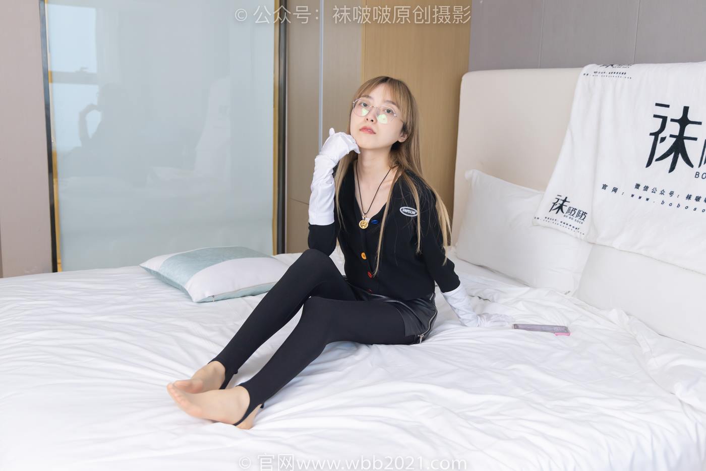 图片[57]-[BoBoSocks袜啵啵]NO.243 稚予-两双高跟鞋、肉丝、踩脚裤[100P] – 速更版-美库