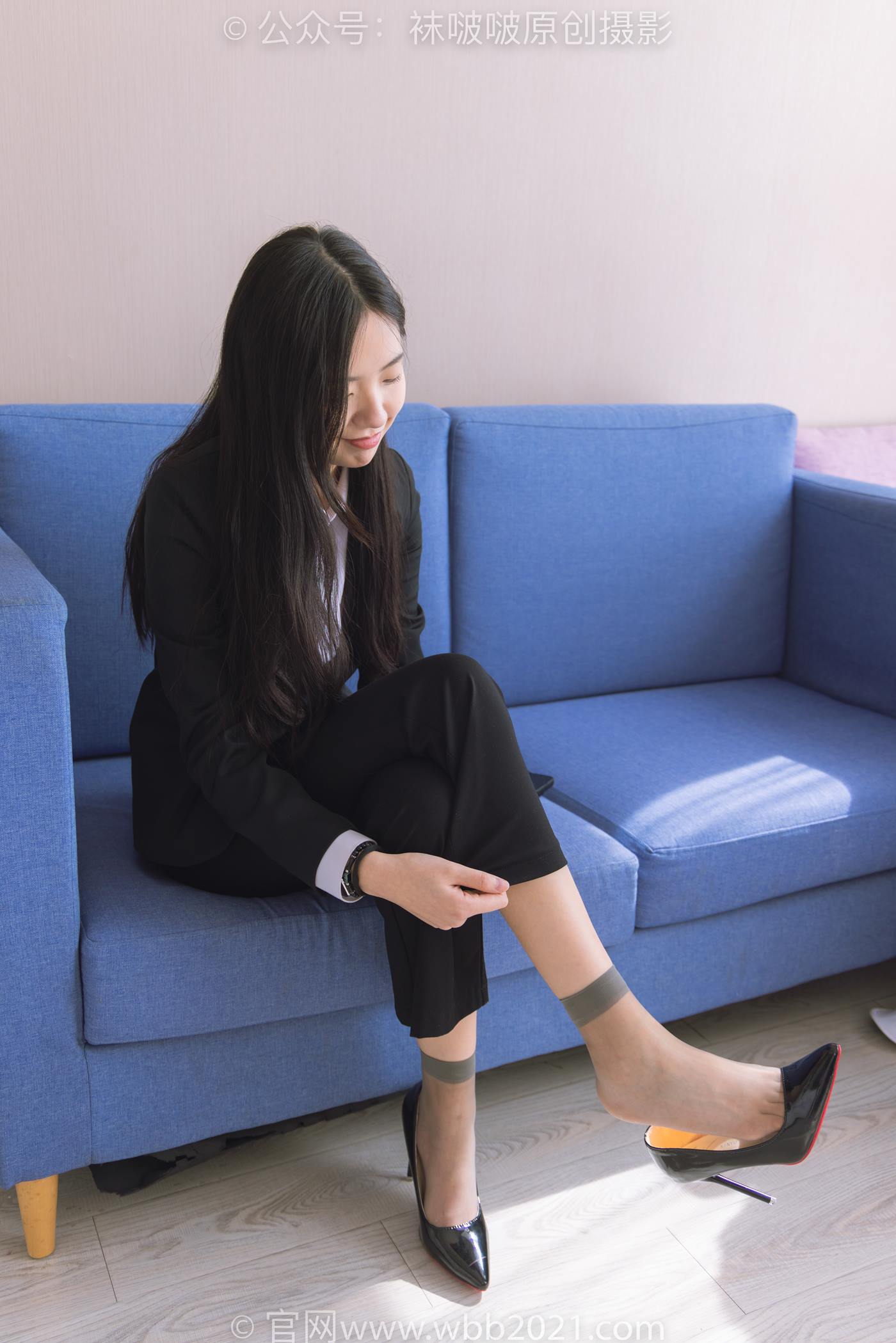 图片[29]-[BoBoSocks袜啵啵]NO.245 小甜豆-高跟鞋、短灰丝、半蹲镜头较多 [156P] – 速更版-美库