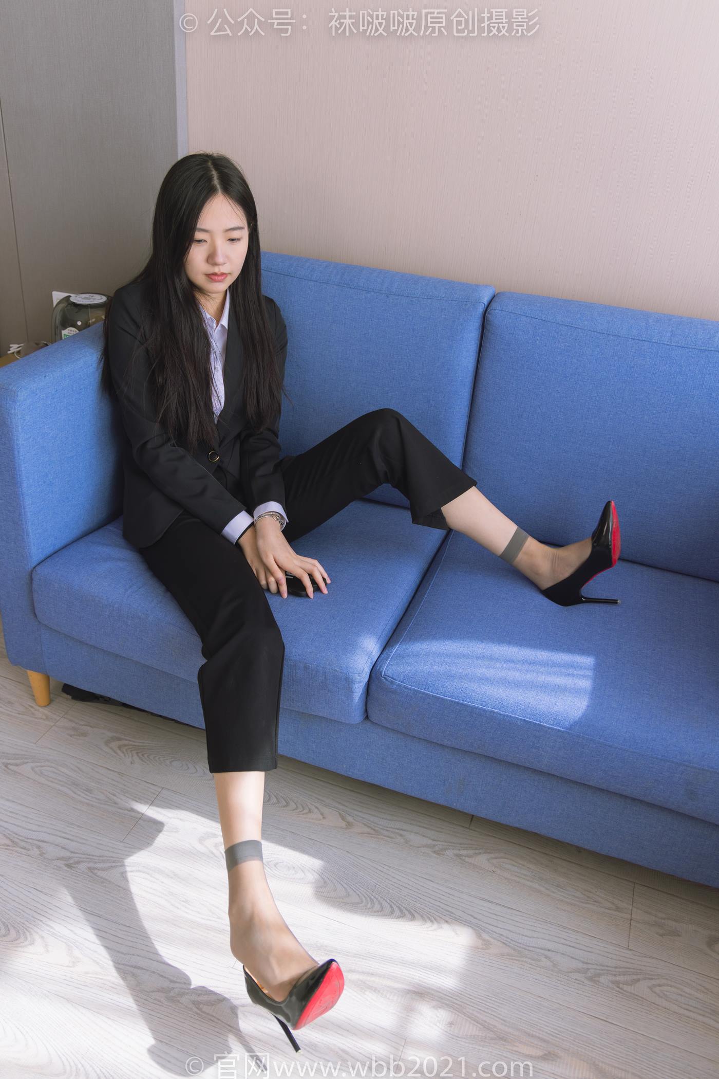 图片[39]-[BoBoSocks袜啵啵]NO.245 小甜豆-高跟鞋、短灰丝、半蹲镜头较多 [156P] – 速更版-美库