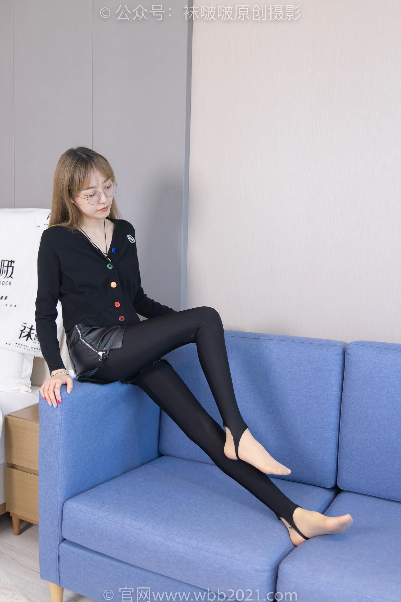 图片[91]-[BoBoSocks袜啵啵]NO.243 稚予-两双高跟鞋、肉丝、踩脚裤[100P] – 速更版-美库