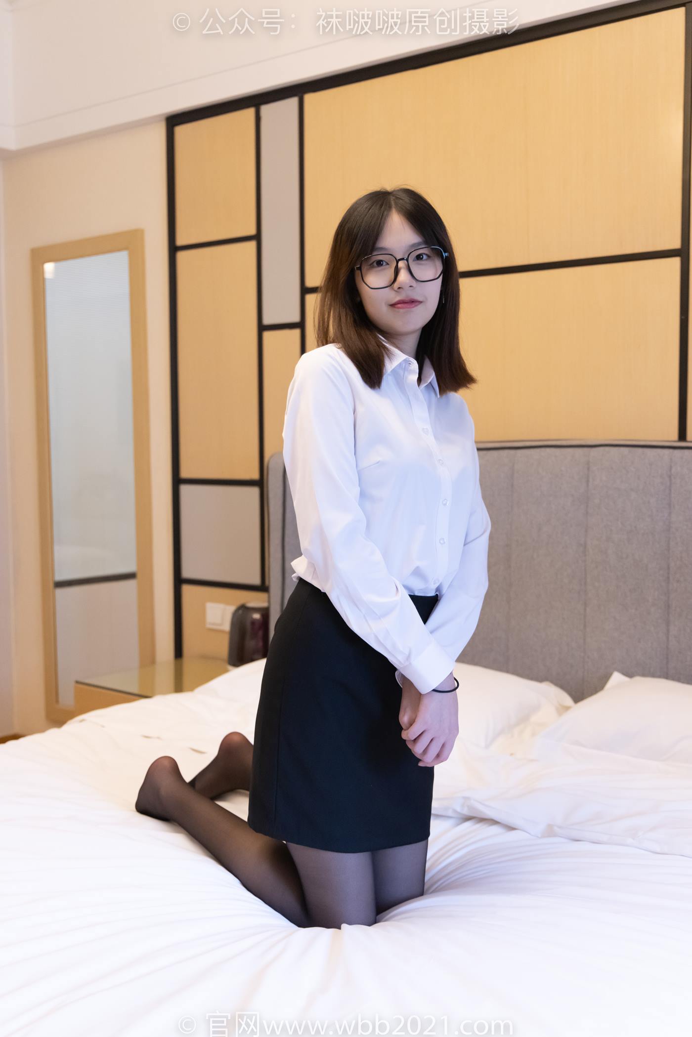 图片[77]-[BoBoSocks袜啵啵]NO.244 小甜豆-高跟鞋、黑丝、ol制服[101P] – 速更版-美库