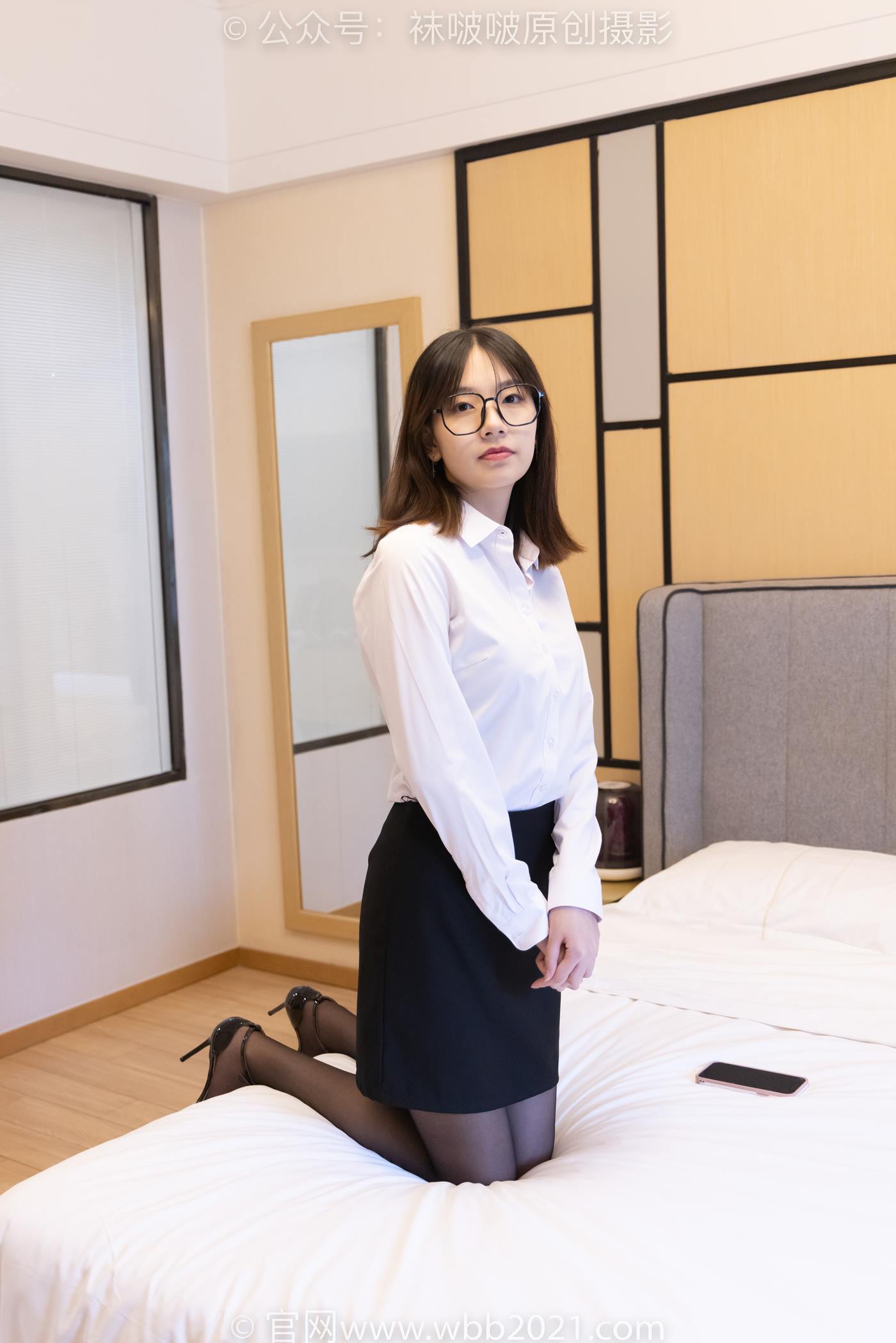 图片[98]-[BoBoSocks袜啵啵]NO.244 小甜豆-高跟鞋、黑丝、ol制服[101P] – 速更版-美库