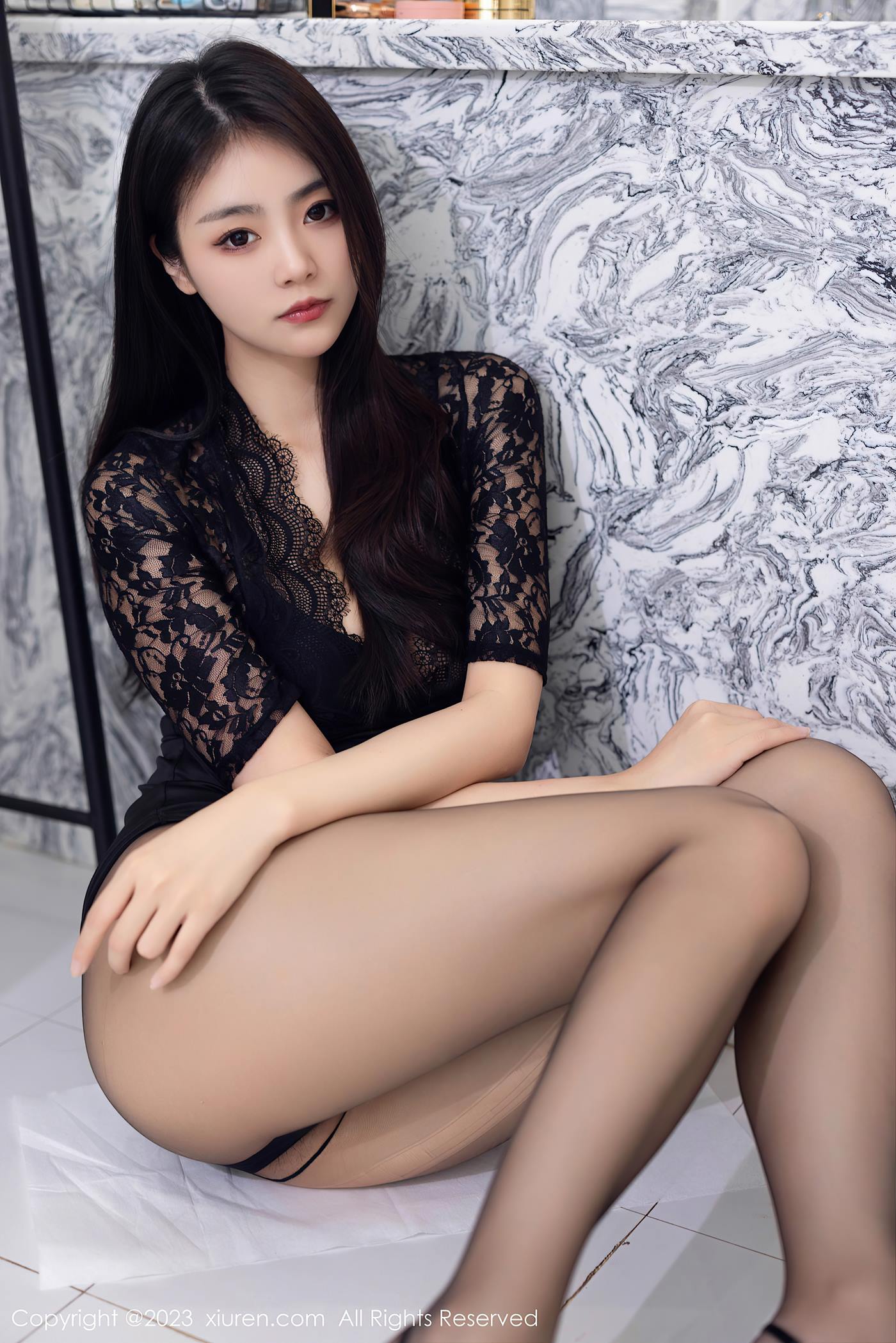 图片[21]-[Xiuren秀人网]2023.06.20 NO.6948 可樂Vicky，姓感小黑裙[52+1P] – 速更版-美库