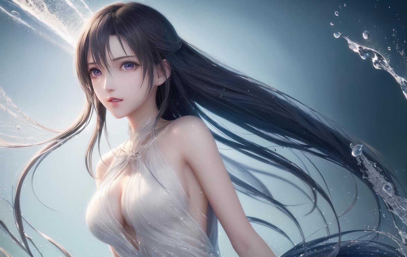 图片[12]-AI绘画 009 2K高清 蒂法大海 [126P] – 速更版-美库