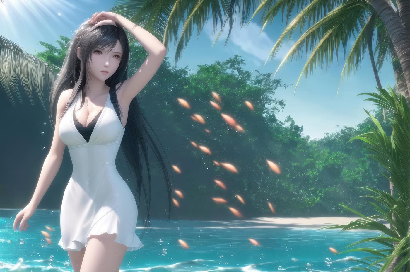 图片[20]-AI绘画 009 2K高清 蒂法大海 [126P] – 速更版-美库