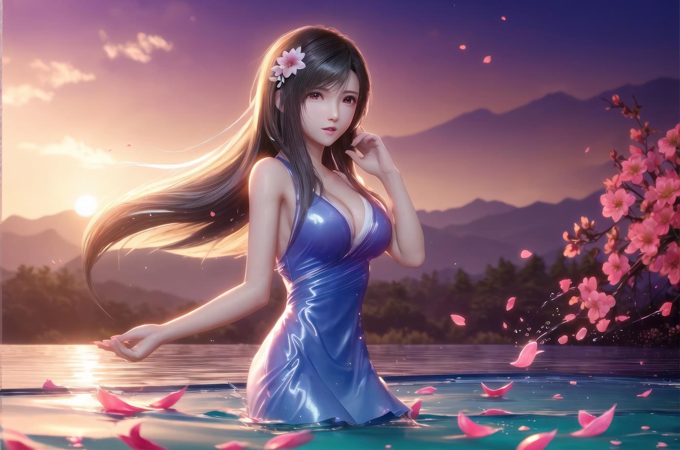 图片[32]-AI绘画 009 2K高清 蒂法大海 [126P] – 速更版-美库