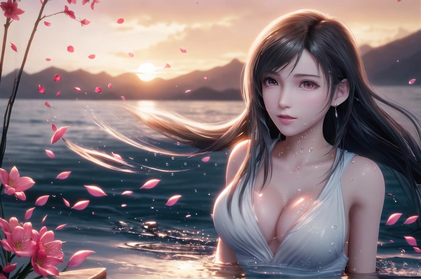 图片[35]-AI绘画 009 2K高清 蒂法大海 [126P] – 速更版-美库