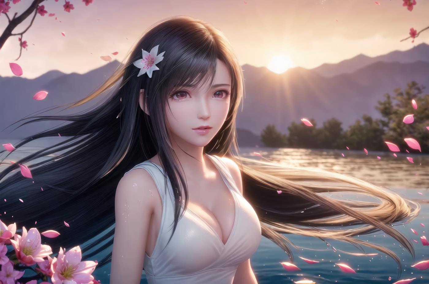 图片[37]-AI绘画 009 2K高清 蒂法大海 [126P] – 速更版-美库