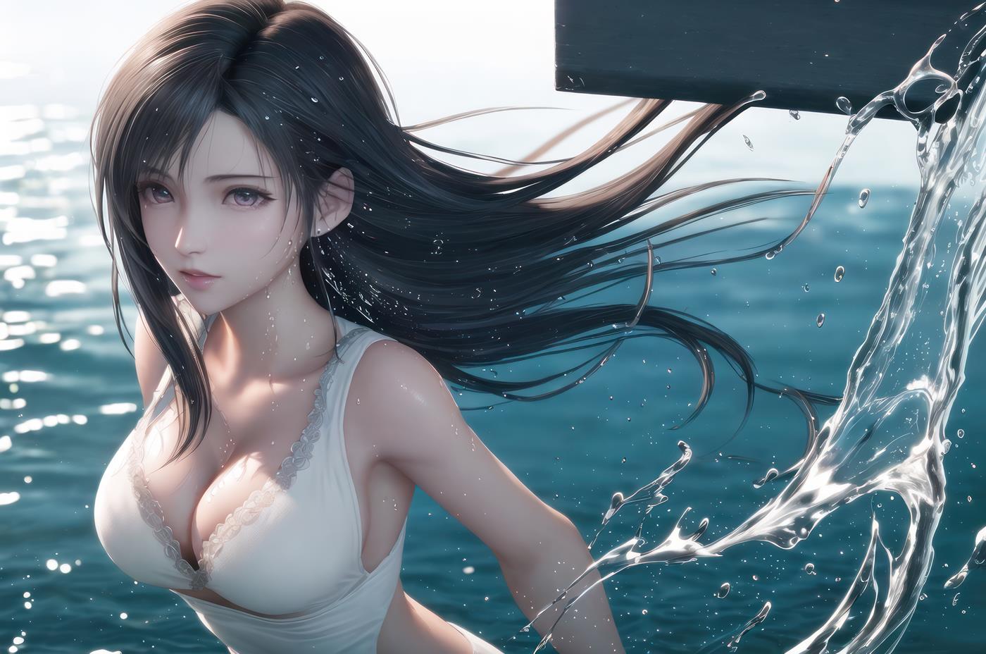 图片[77]-AI绘画 009 2K高清 蒂法大海 [126P] – 速更版-美库