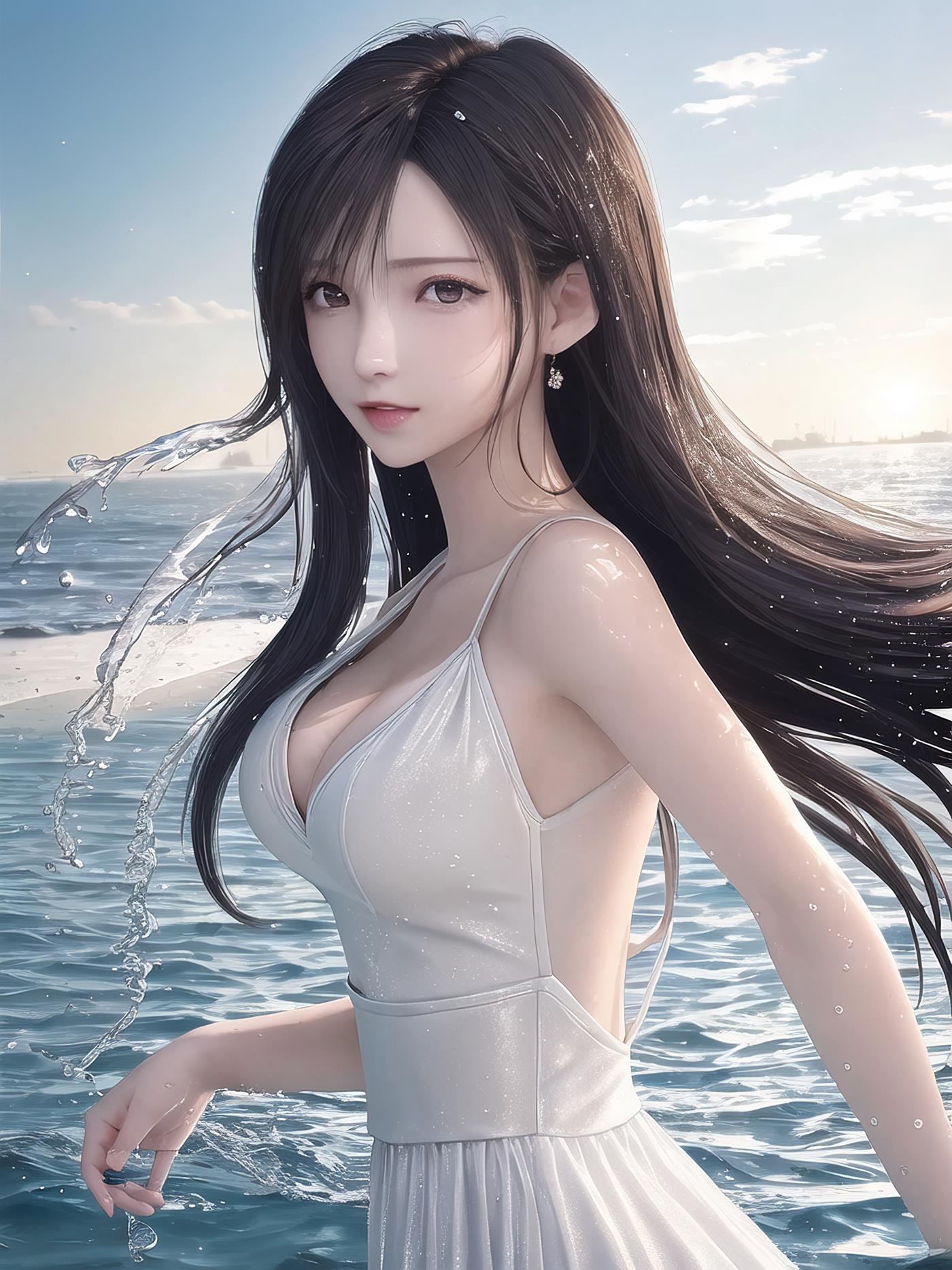 图片[84]-AI绘画 009 2K高清 蒂法大海 [126P] – 速更版-美库