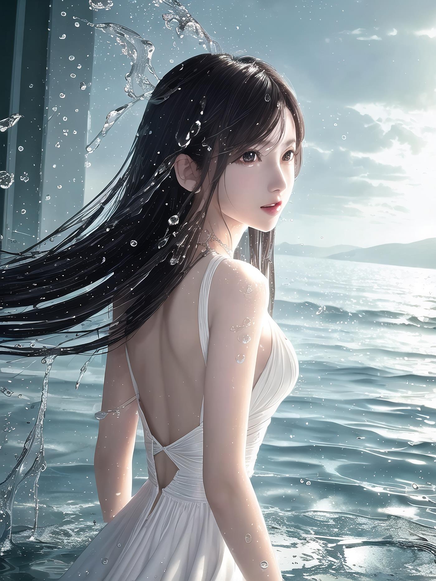 图片[85]-AI绘画 009 2K高清 蒂法大海 [126P] – 速更版-美库