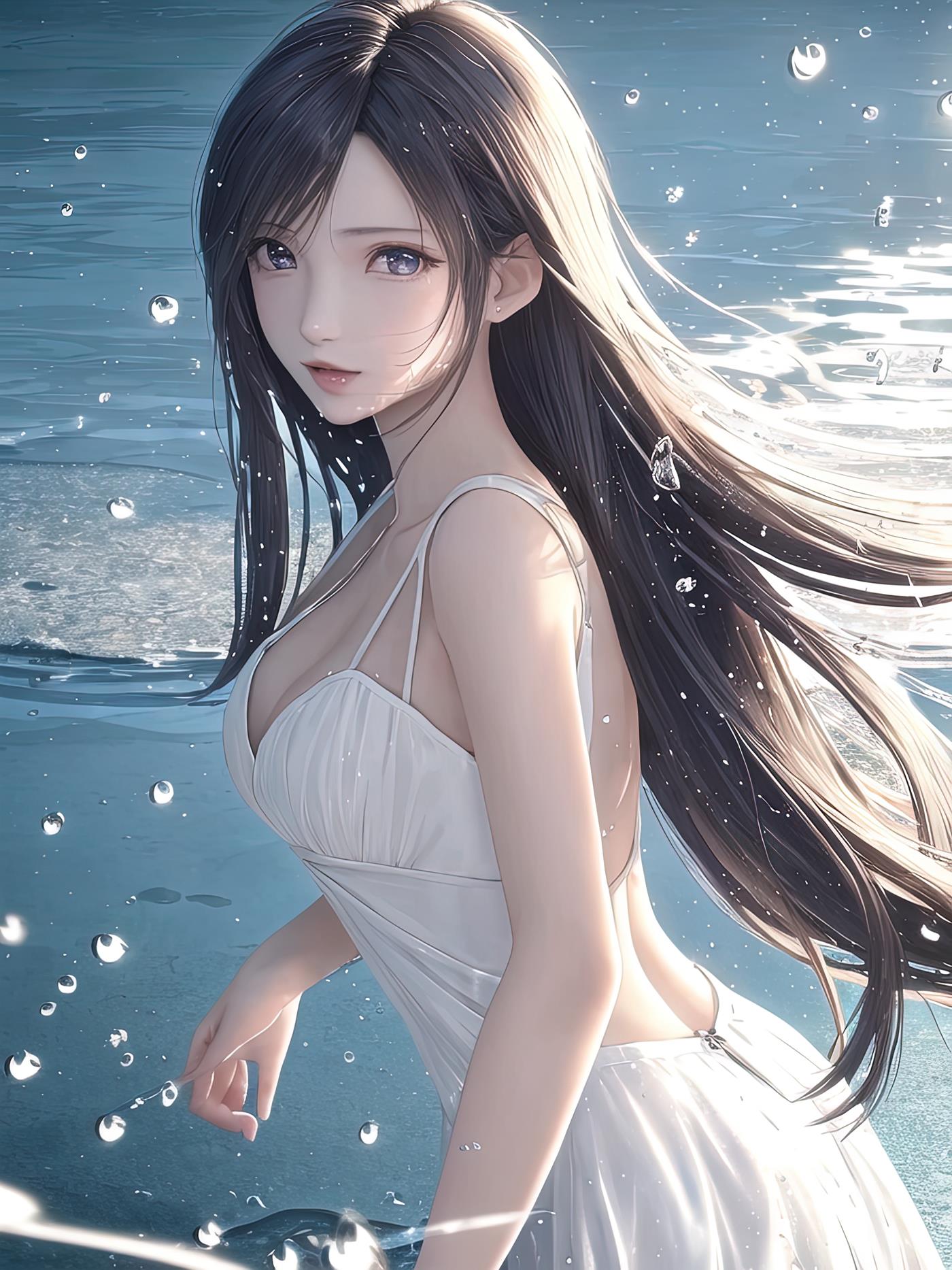 图片[95]-AI绘画 009 2K高清 蒂法大海 [126P] – 速更版-美库