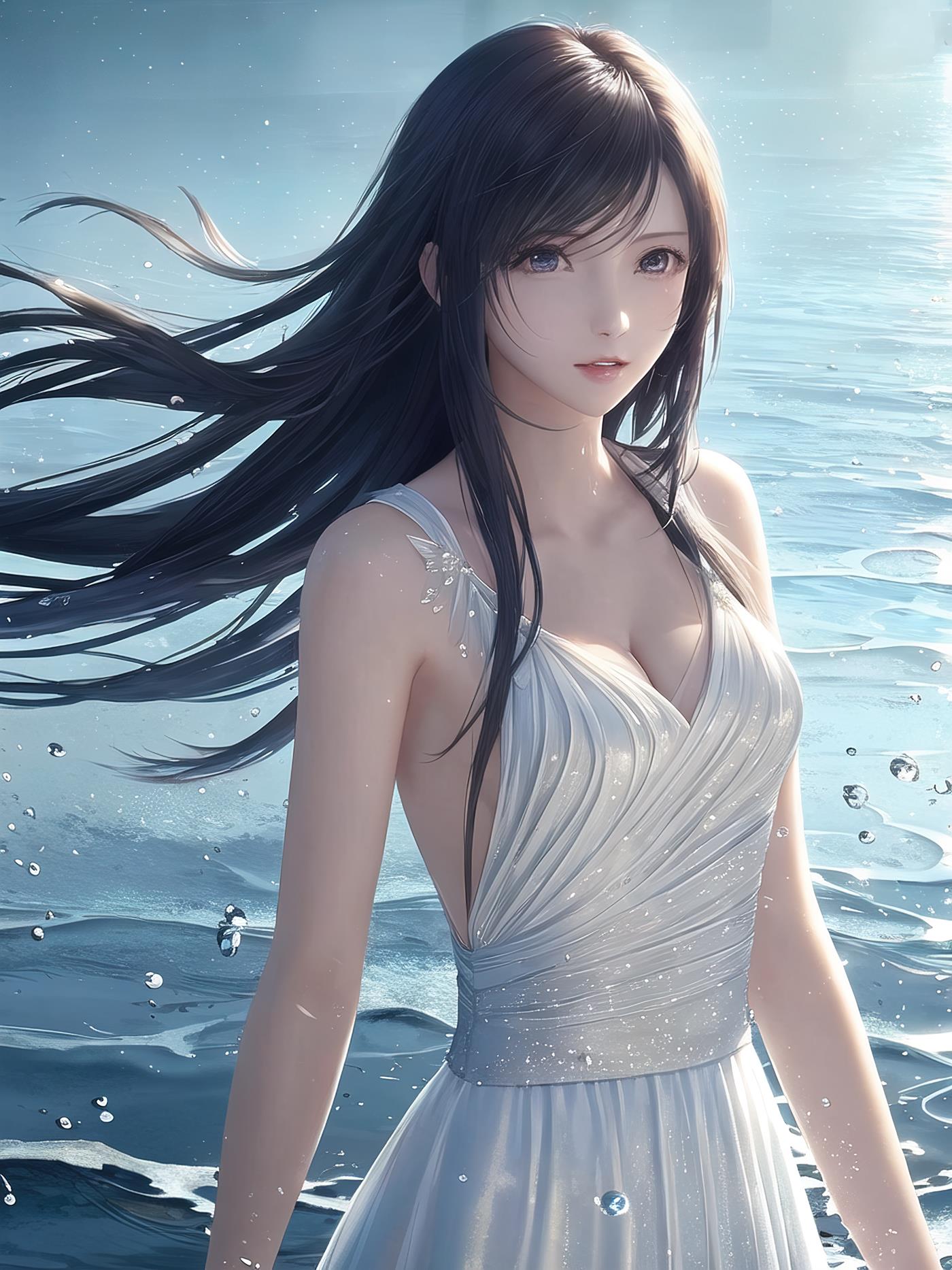 图片[101]-AI绘画 009 2K高清 蒂法大海 [126P] – 速更版-美库