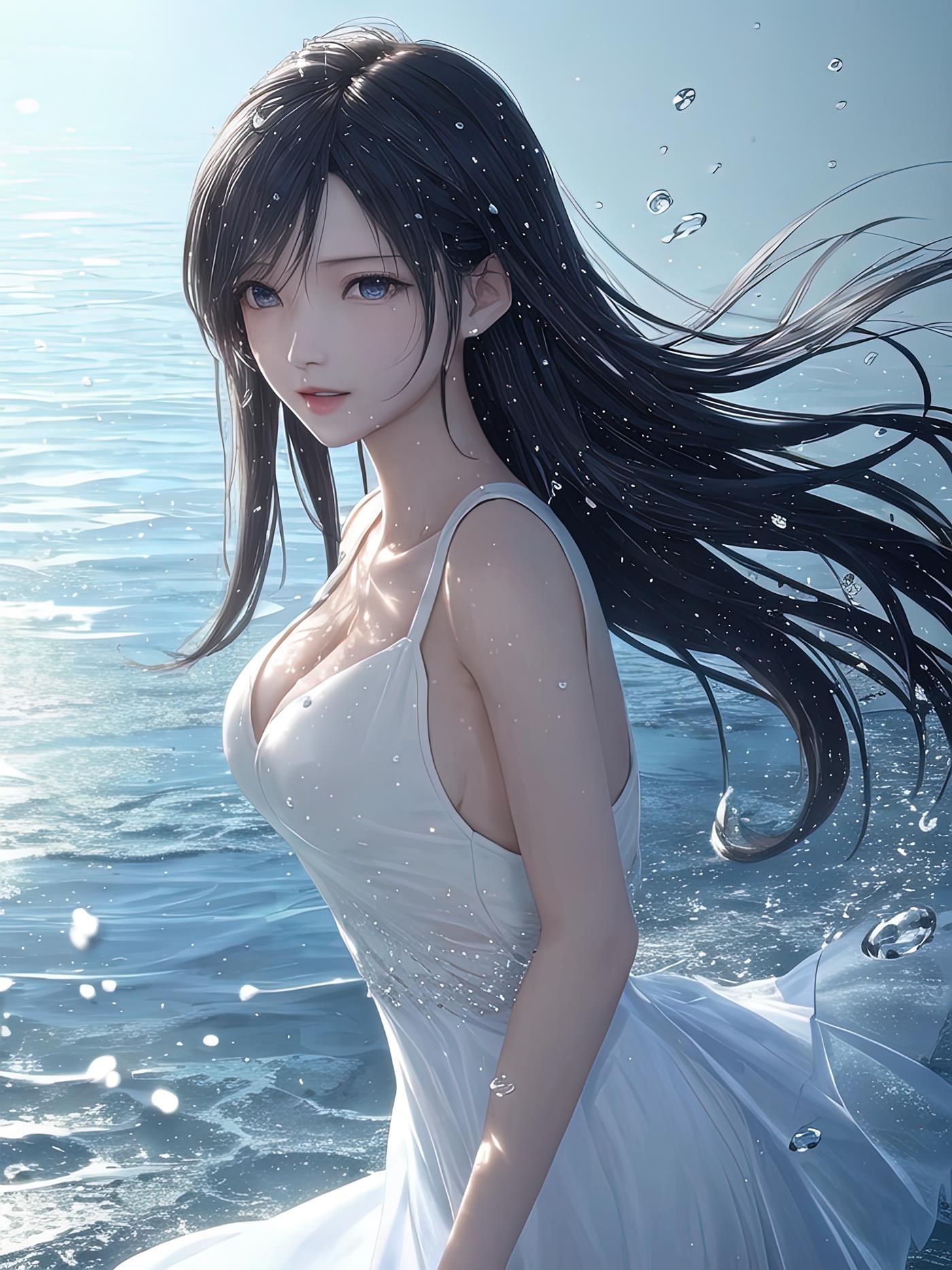 图片[103]-AI绘画 009 2K高清 蒂法大海 [126P] – 速更版-美库