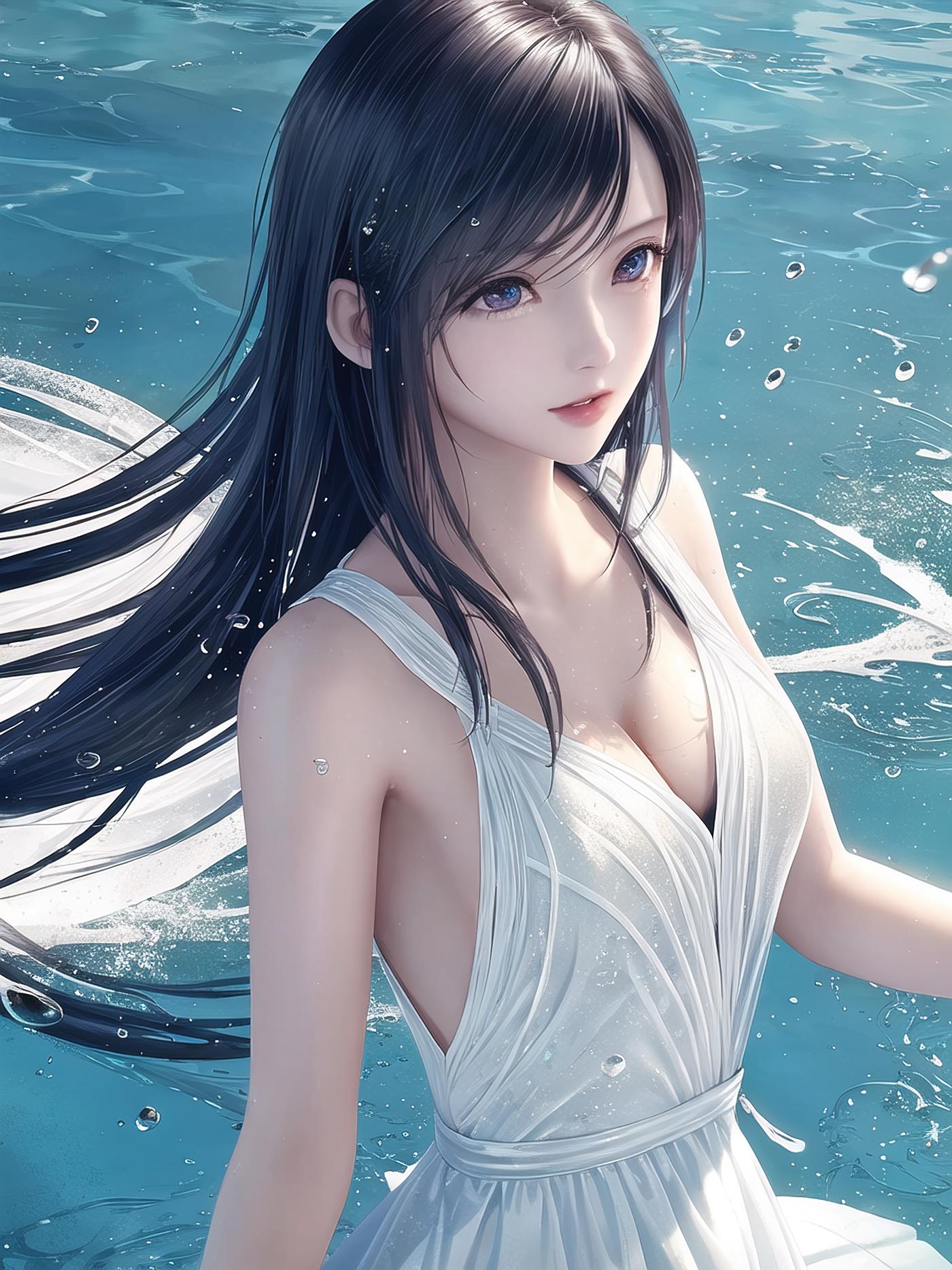 图片[111]-AI绘画 009 2K高清 蒂法大海 [126P] – 速更版-美库