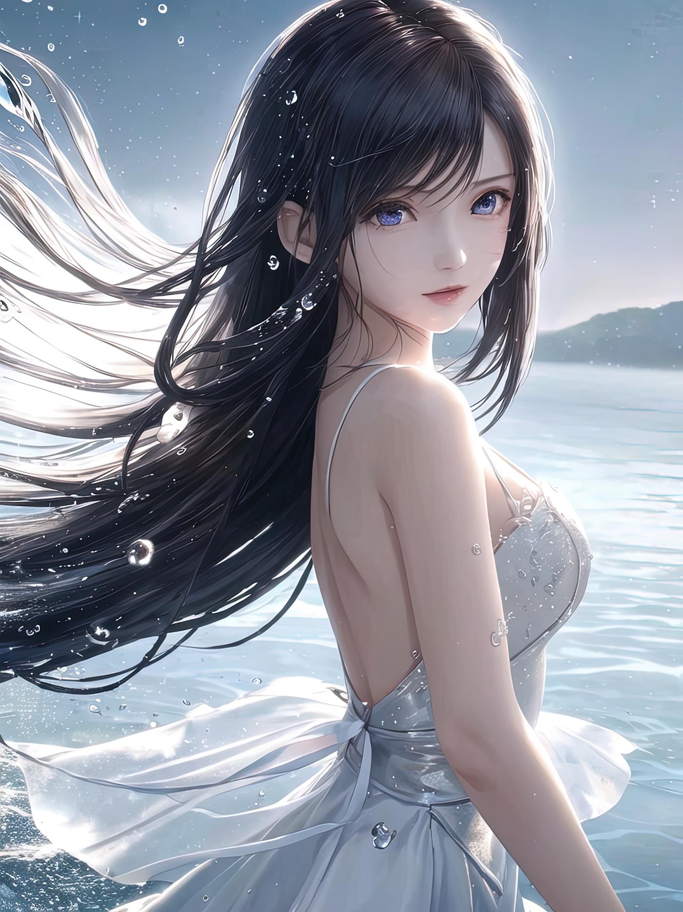 图片[114]-AI绘画 009 2K高清 蒂法大海 [126P] – 速更版-美库