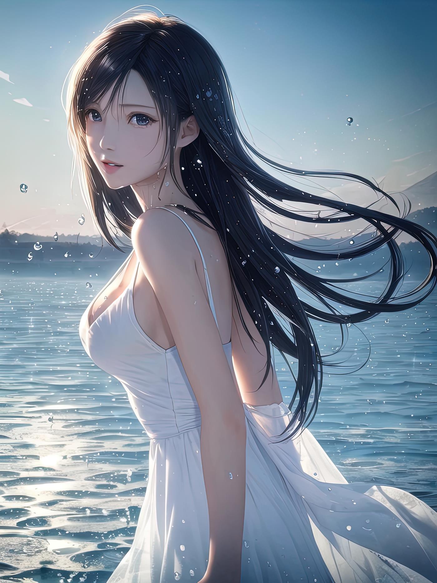 图片[116]-AI绘画 009 2K高清 蒂法大海 [126P] – 速更版-美库