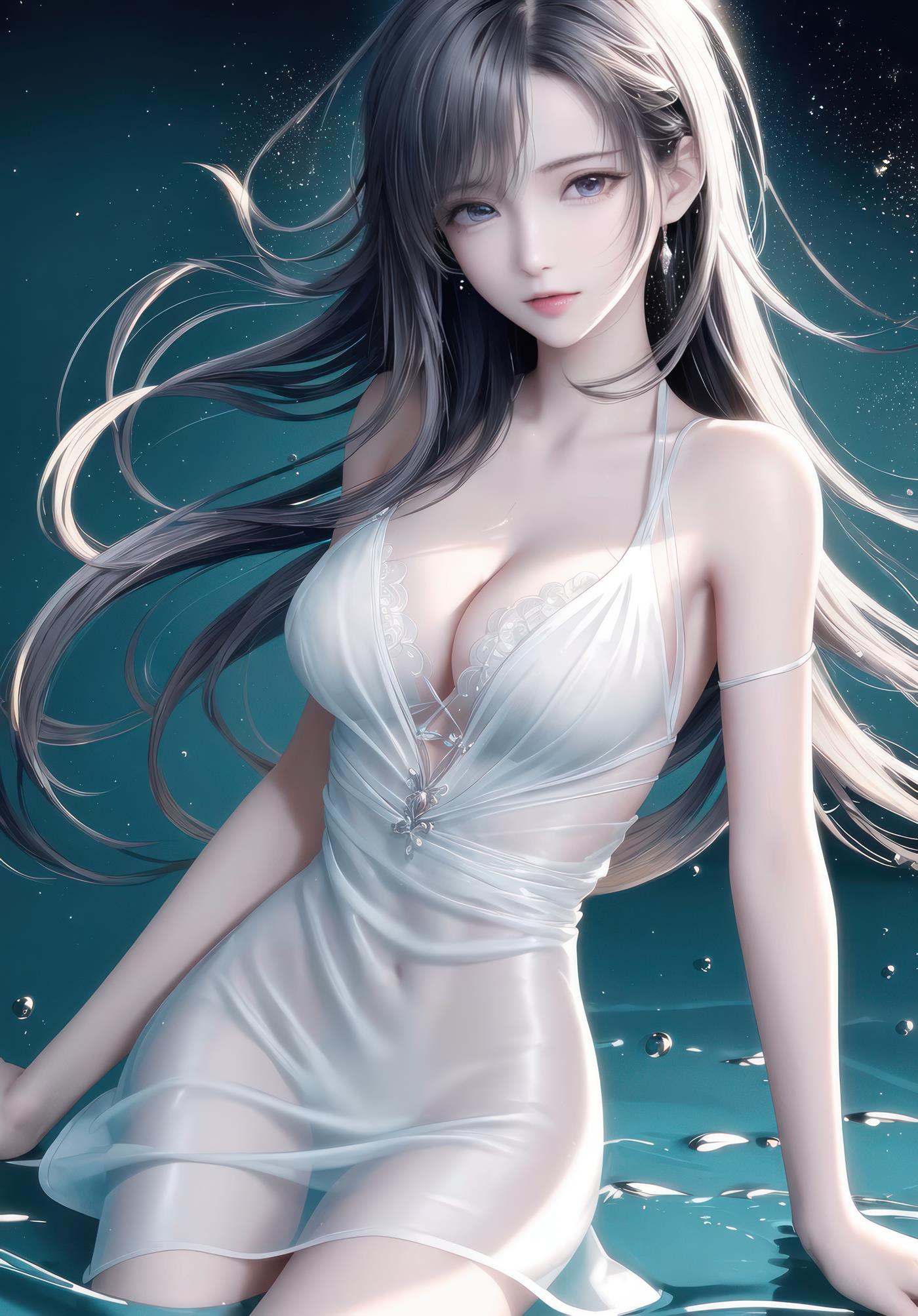 图片[122]-AI绘画 009 2K高清 蒂法大海 [126P] – 速更版-美库