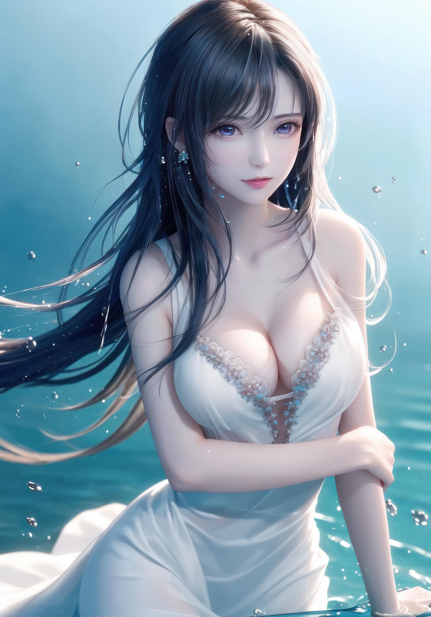 图片[124]-AI绘画 009 2K高清 蒂法大海 [126P] – 速更版-美库