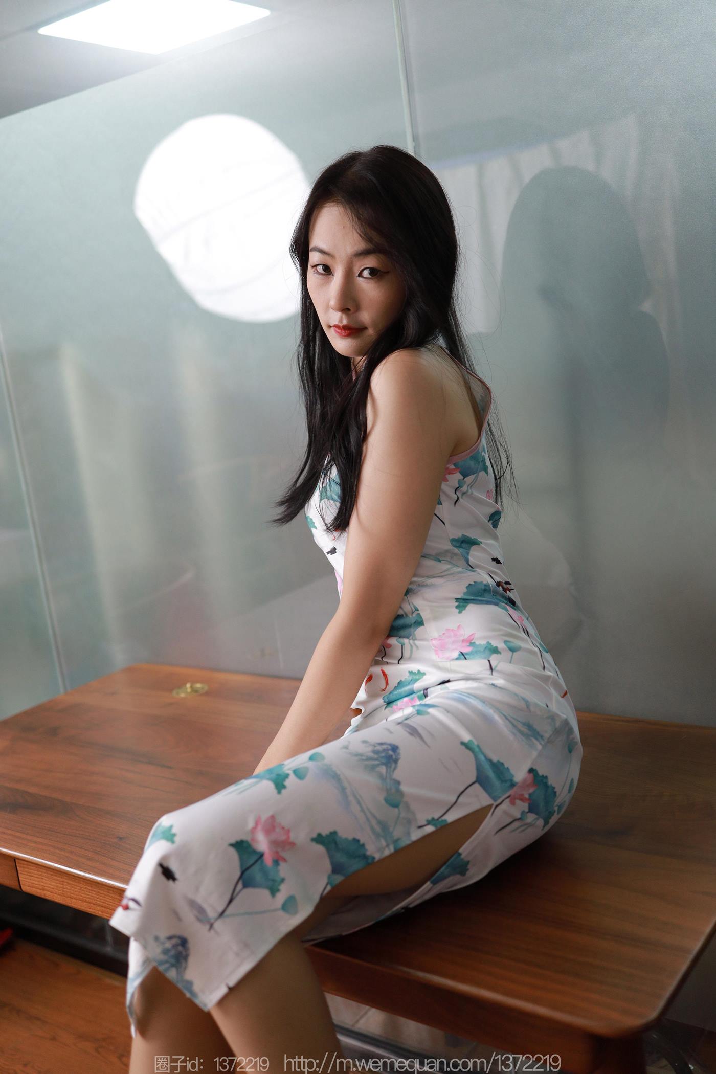 图片[80]-[IESS异思趣向] 2022.12.26 丝享家1310：小金《孔雀蓝高跟》[87P] – 速更版-美库