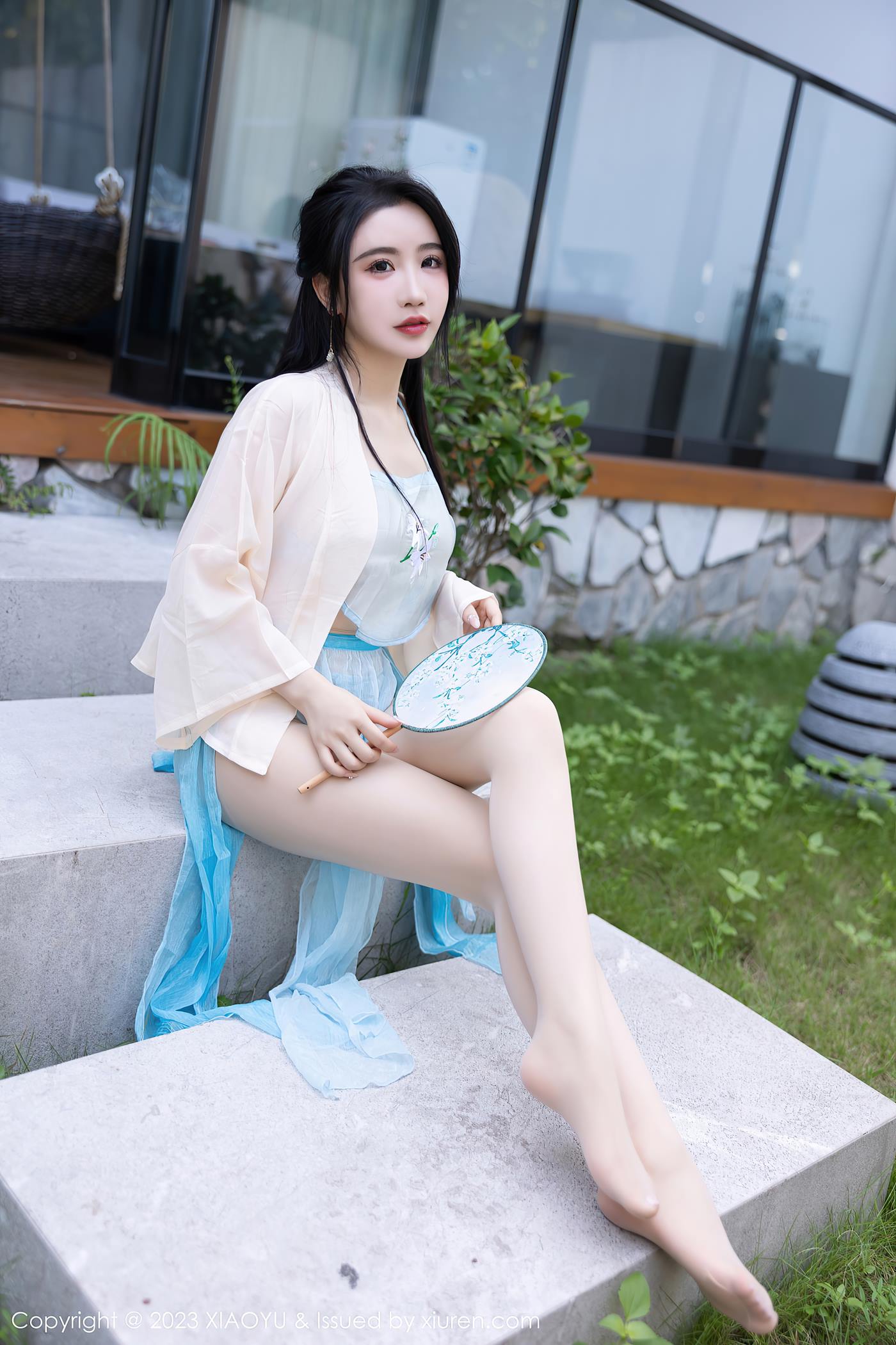 图片[33]-[XIAOYU语画界] 2023.06.27 VOL.1057 Cherry樱桃酱 古装美腿[38P] – 速更版-美库