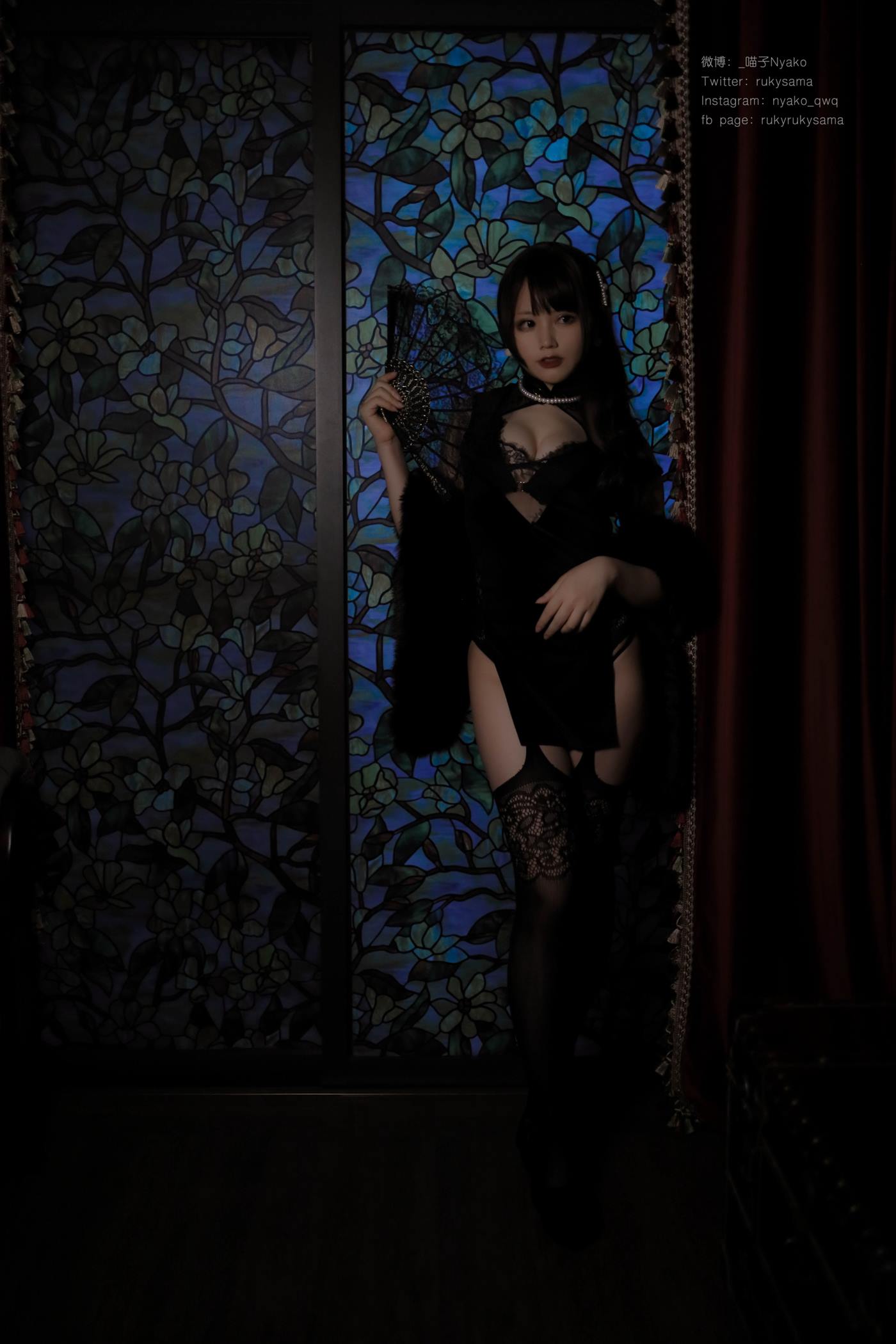 图片[44]-Nyako喵子 – チャイナドレス[74P] – 速更版-美库